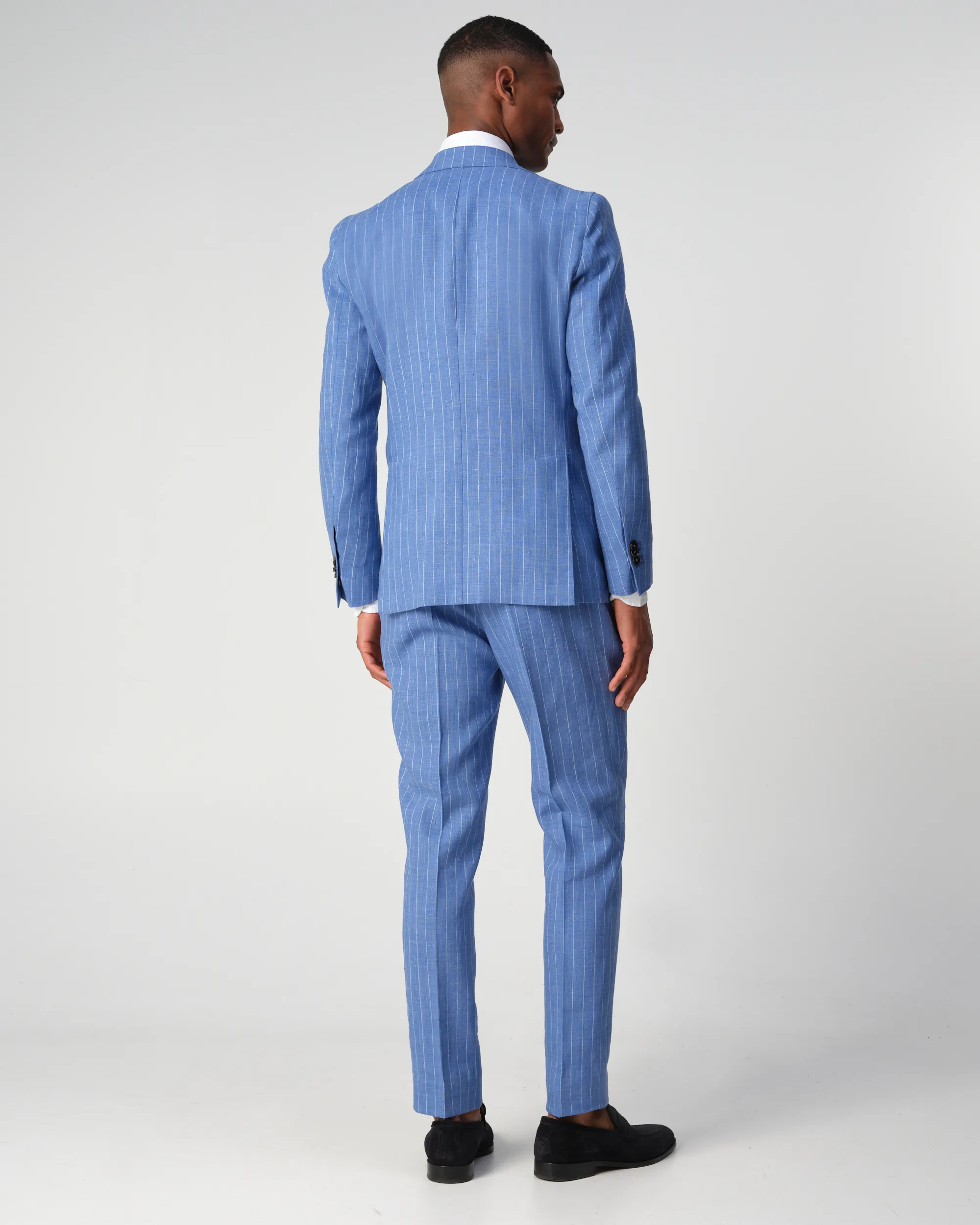 Dutch Dandies Mix & Match Colbert Damon Blauw streep 095506-001-46