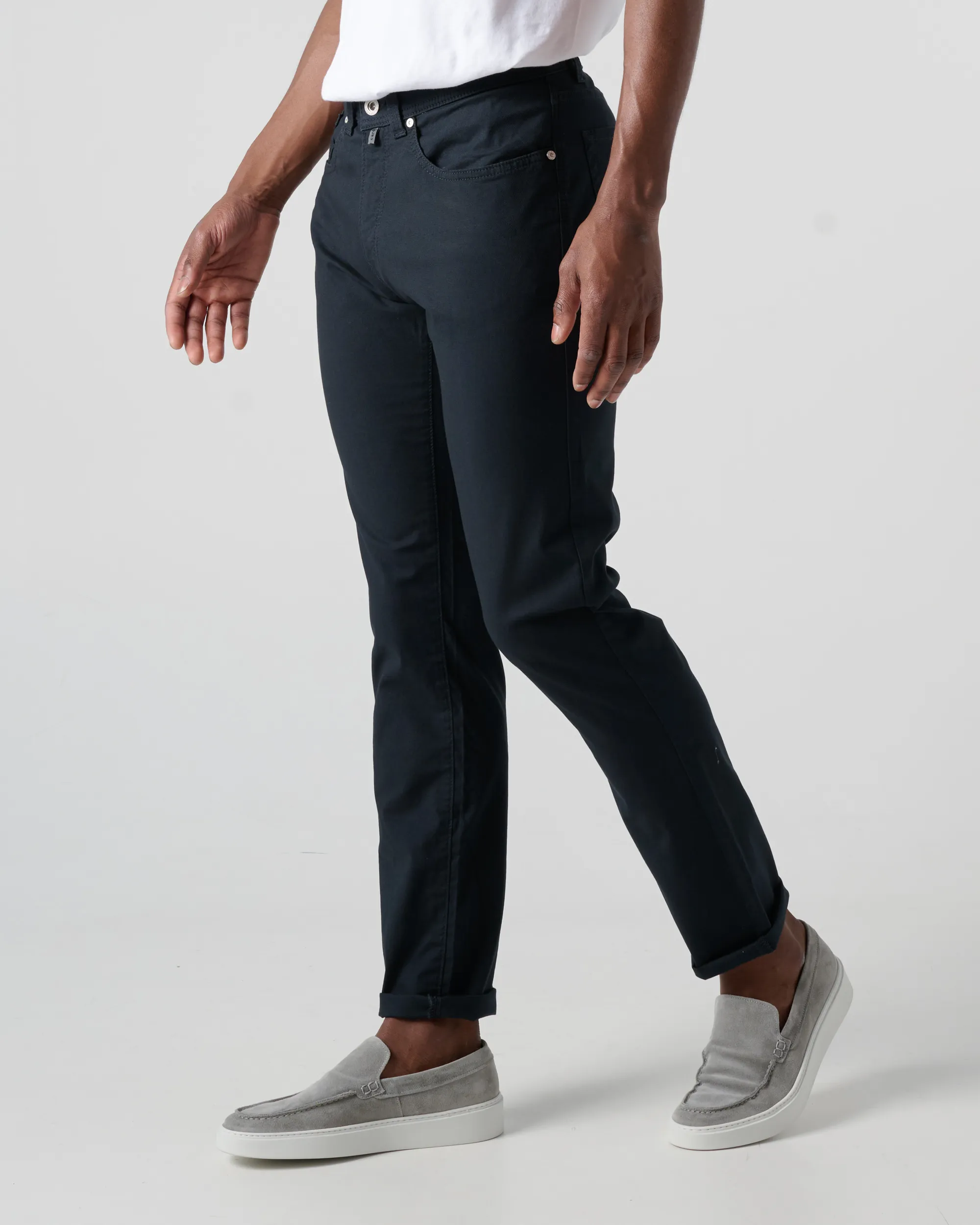 Pierre Cardin Lyon Tapered 5-pocket Donker blauw 095683-001-30/30
