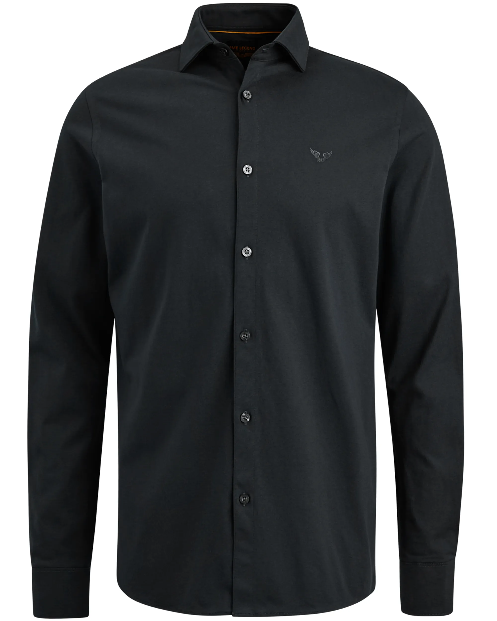 PME Legend Casual Overhemd LM Zwart 095740-001-L
