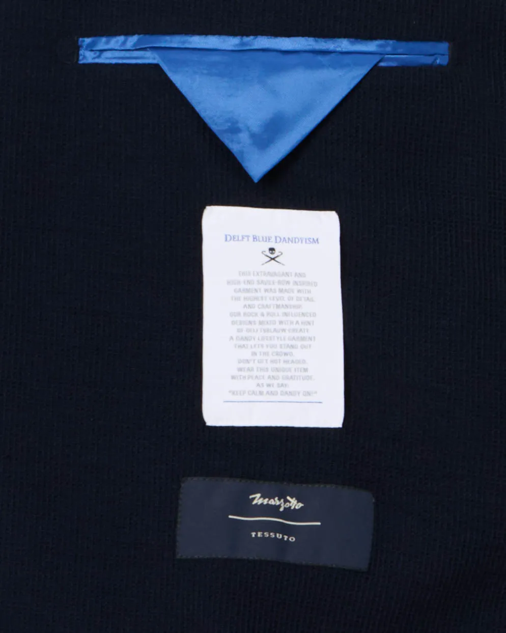 Dutch Dandies Cernobbio Colbert Navy 095789-002-46