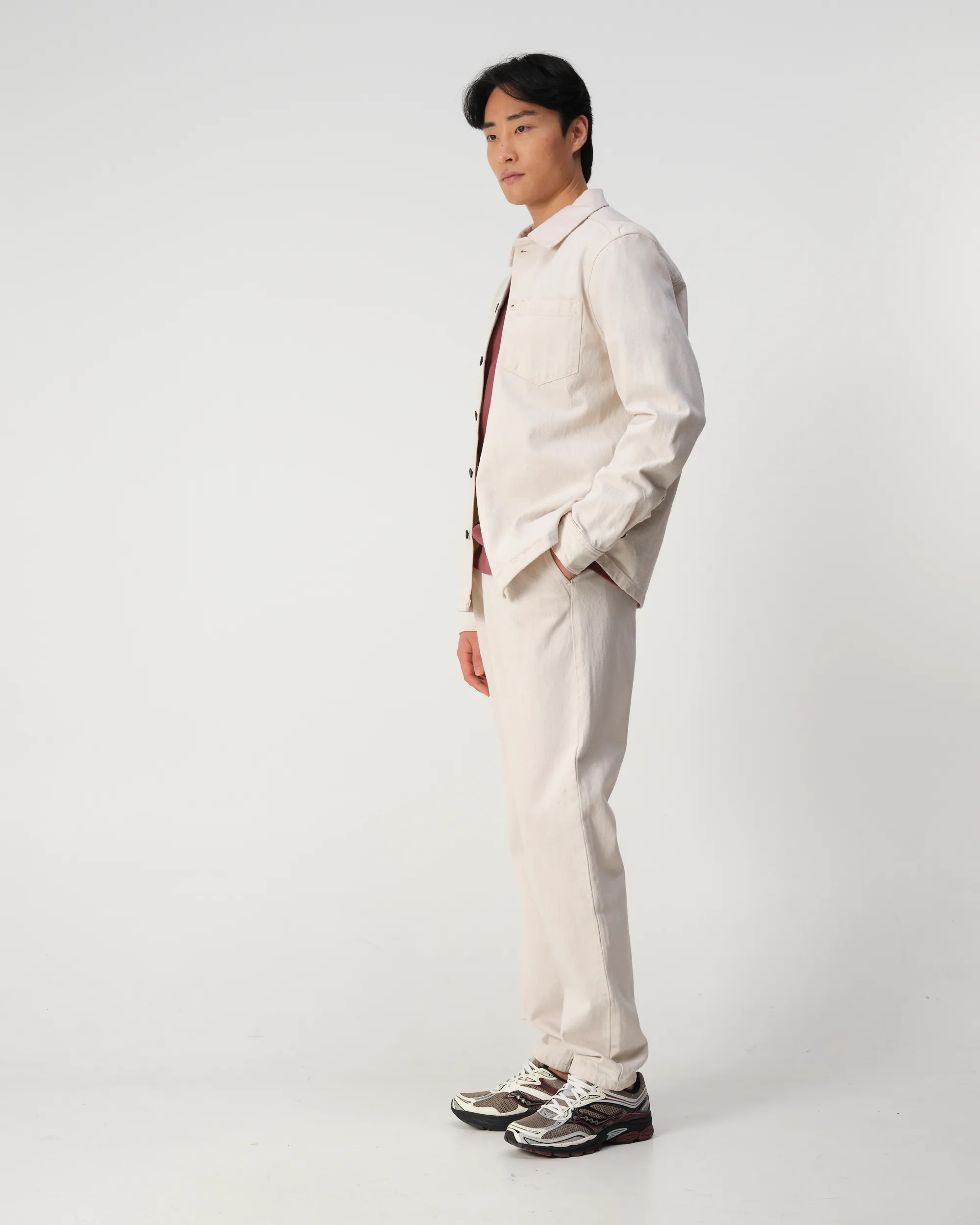 J.C. RAGS Overshirt Ecru 095863-001-L