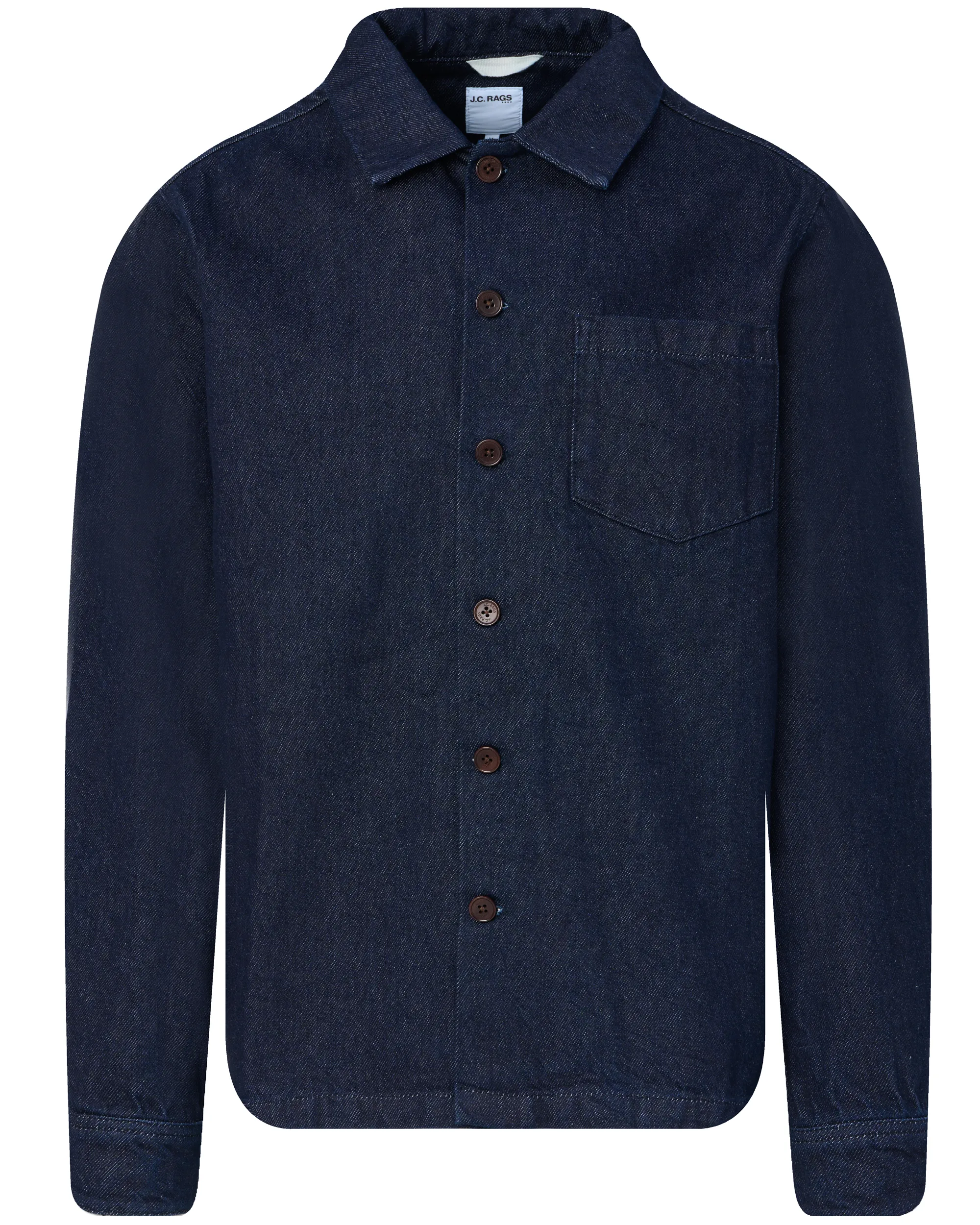 J.C. RAGS Overshirt Dark Blue 095864-001-L