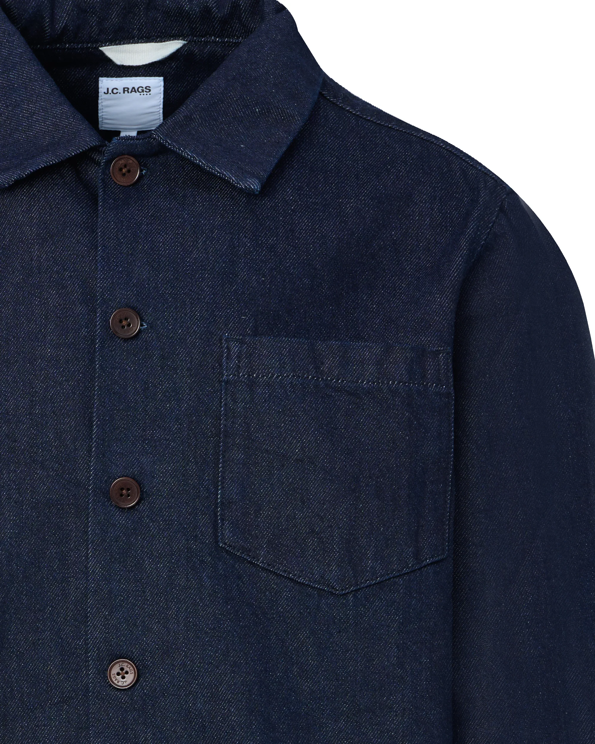 J.C. RAGS Overshirt Dark Blue 095864-001-L
