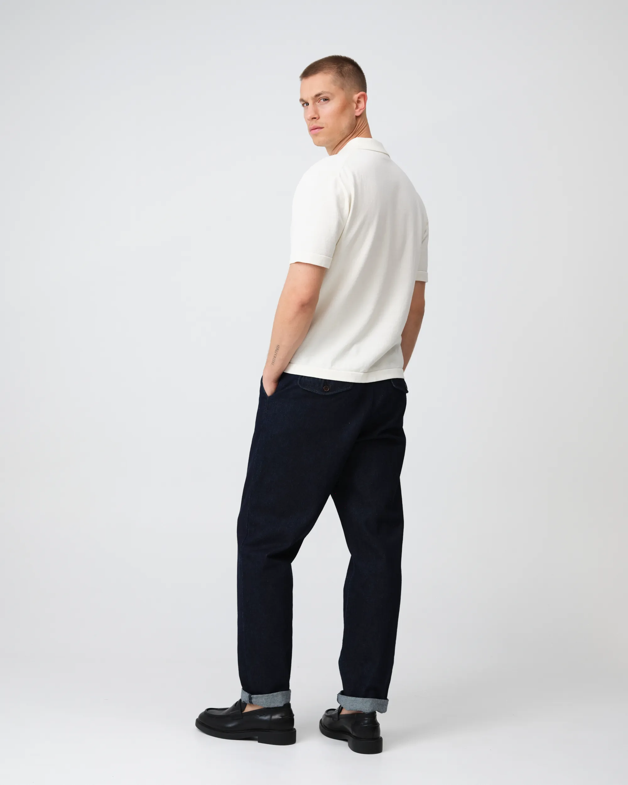 J.C. RAGS Alvie Polo KM  Coconut milk 095885-001-L