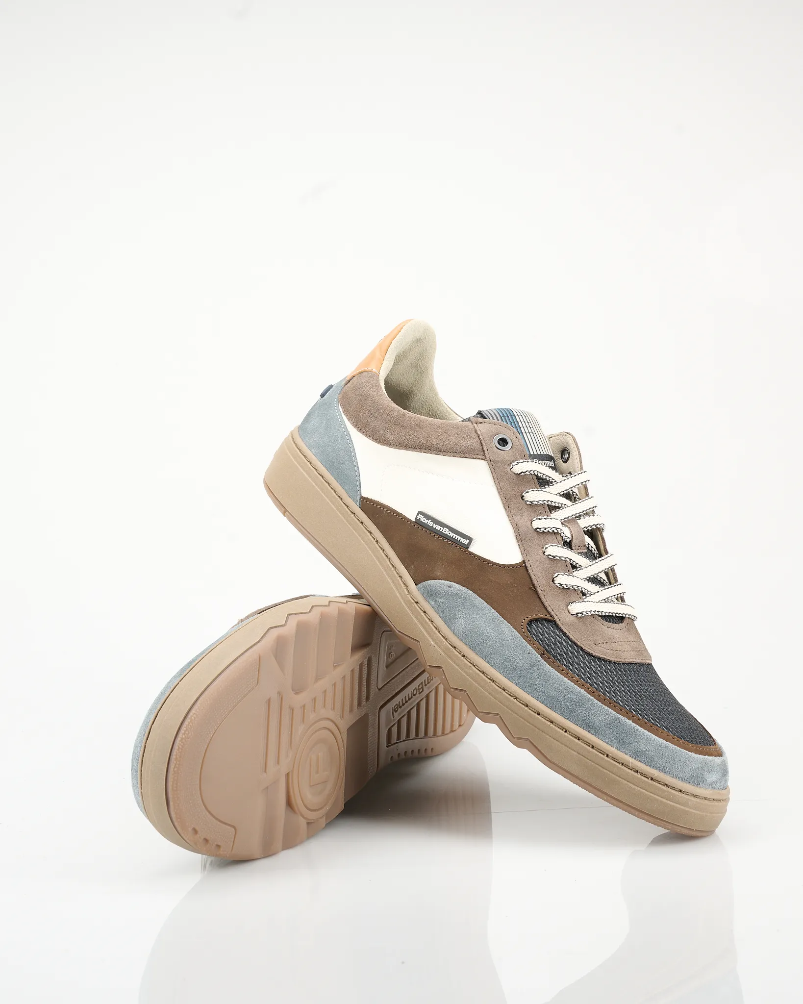Floris van Bommel Sneakers Bruin 095895-001-10