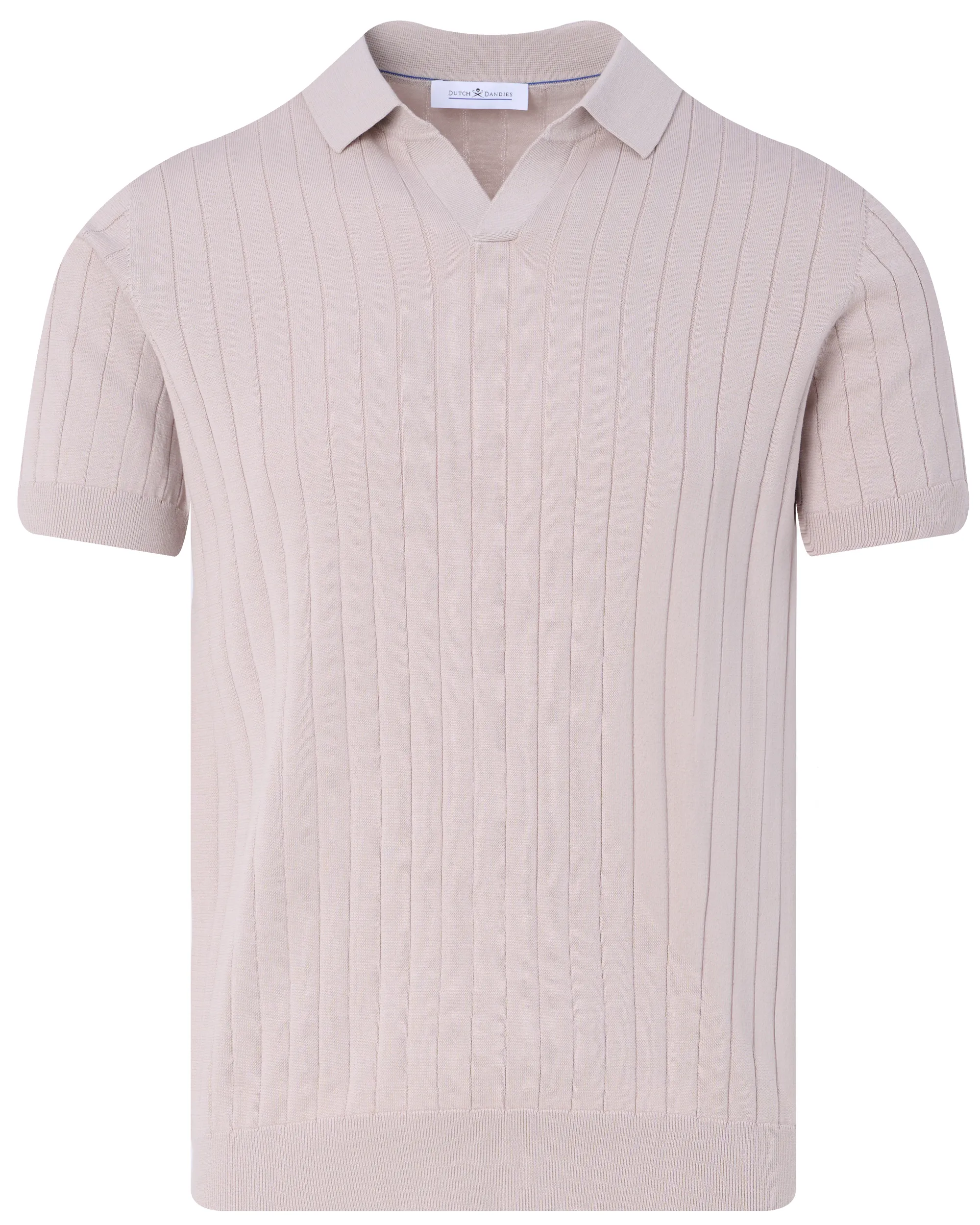 Dutch Dandies Gatsby Polo KM Sand 096094-006-L