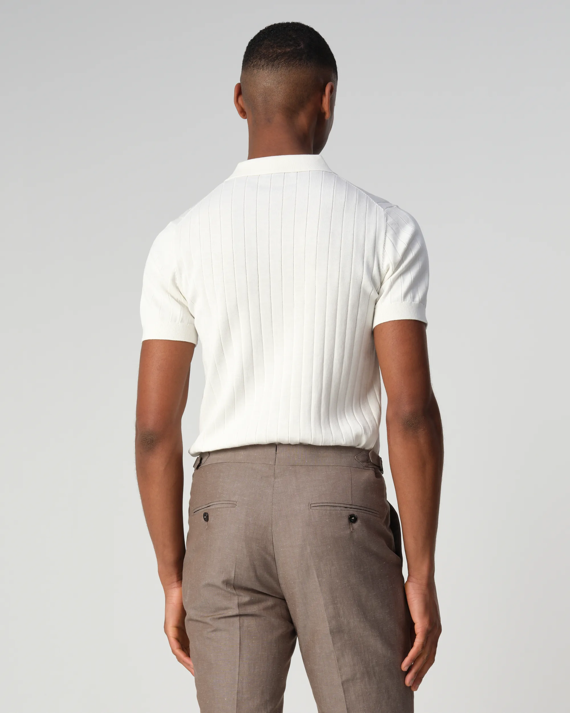 Dutch Dandies Gatsby Polo KM Ecru  096094-007-L