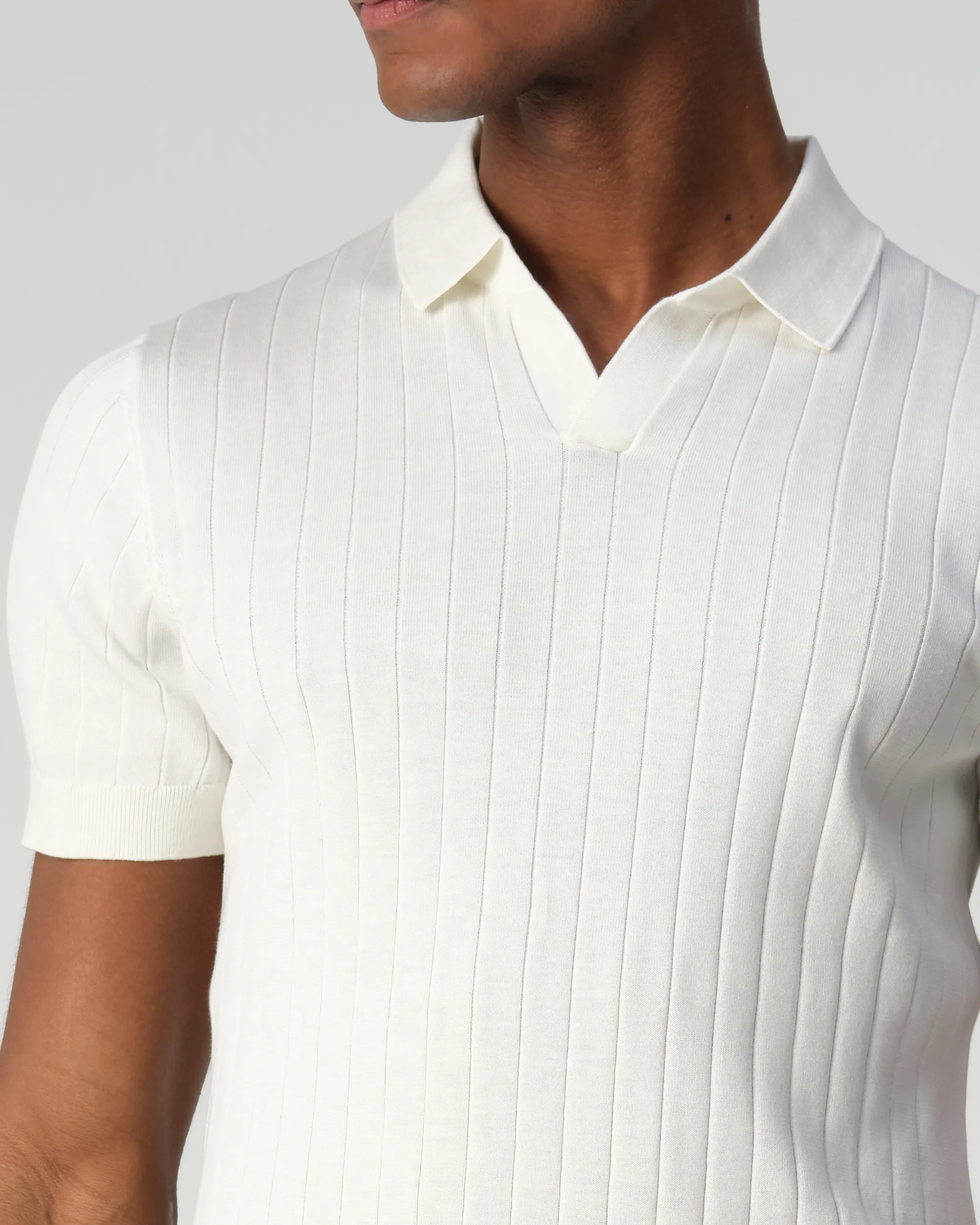 Dutch Dandies Gatsby Polo KM Ecru  096094-007-L