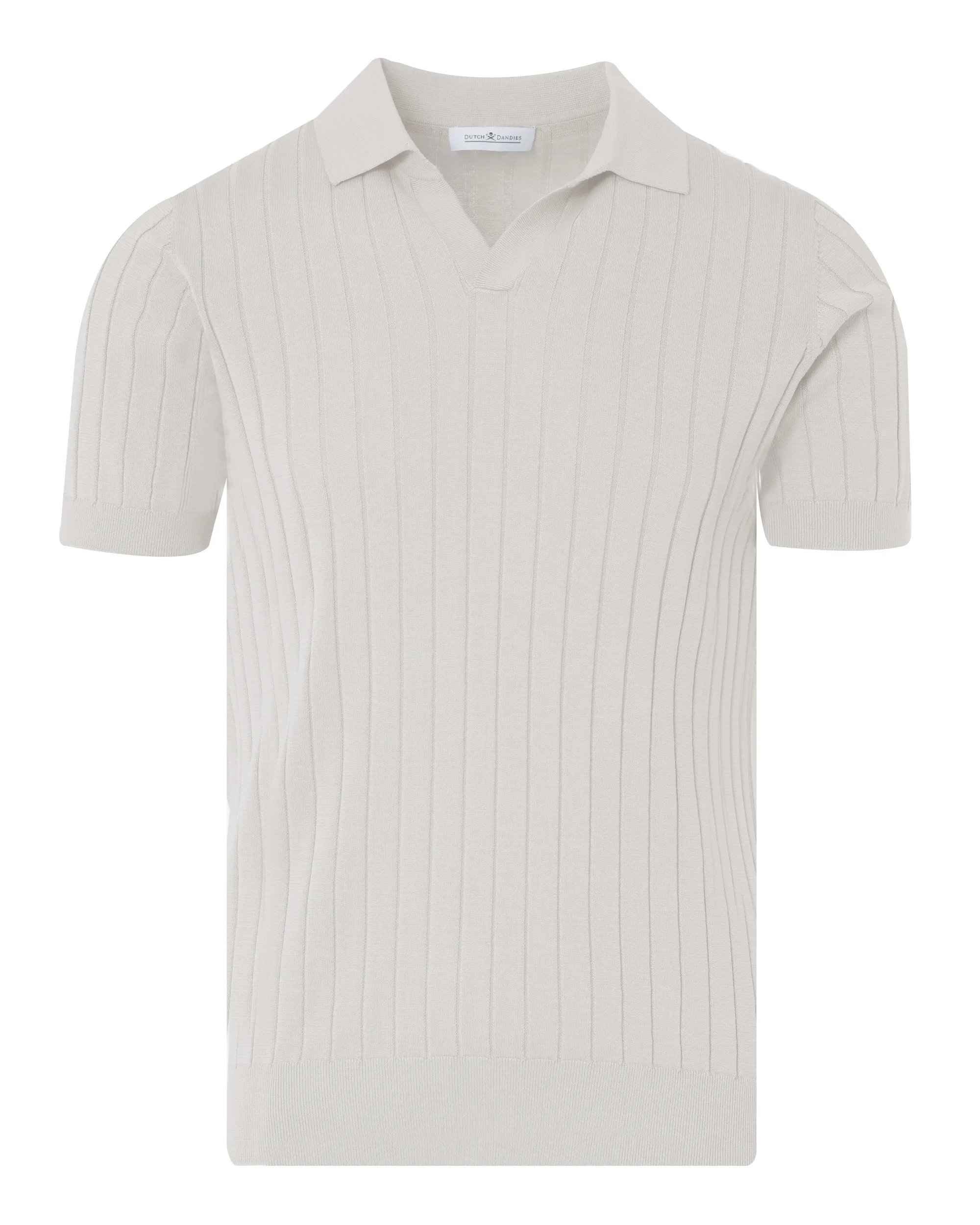 Dutch Dandies Gatsby Polo KM Ecru  096094-007-L