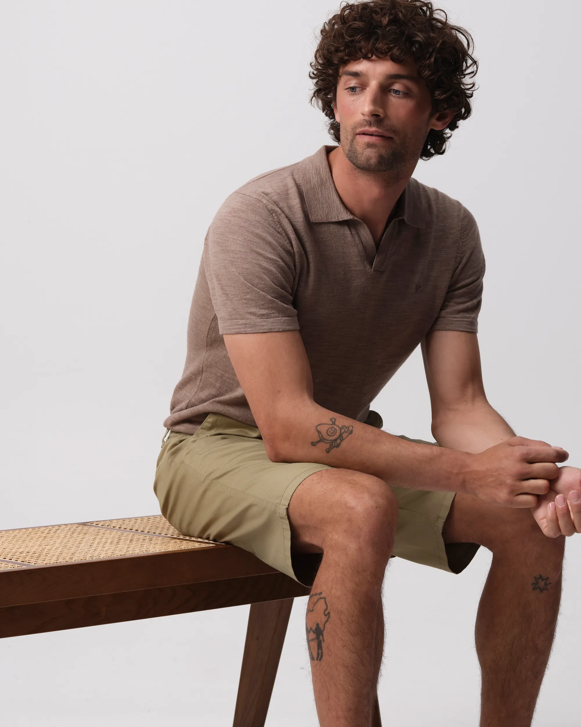 Campbell Nelson Polo KM Desert Taupe 096103-004-L