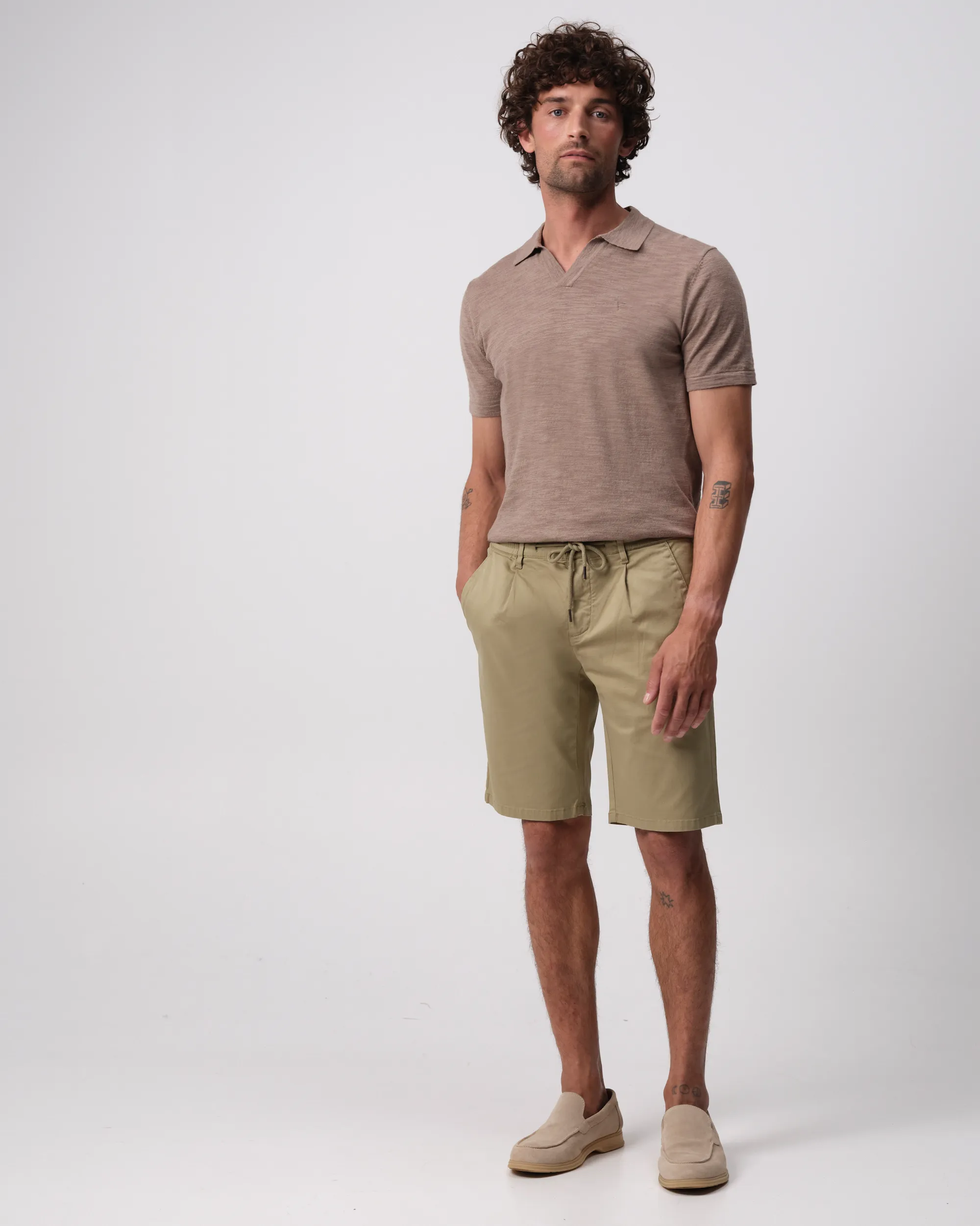 Campbell Nelson Polo KM Desert Taupe 096103-004-L