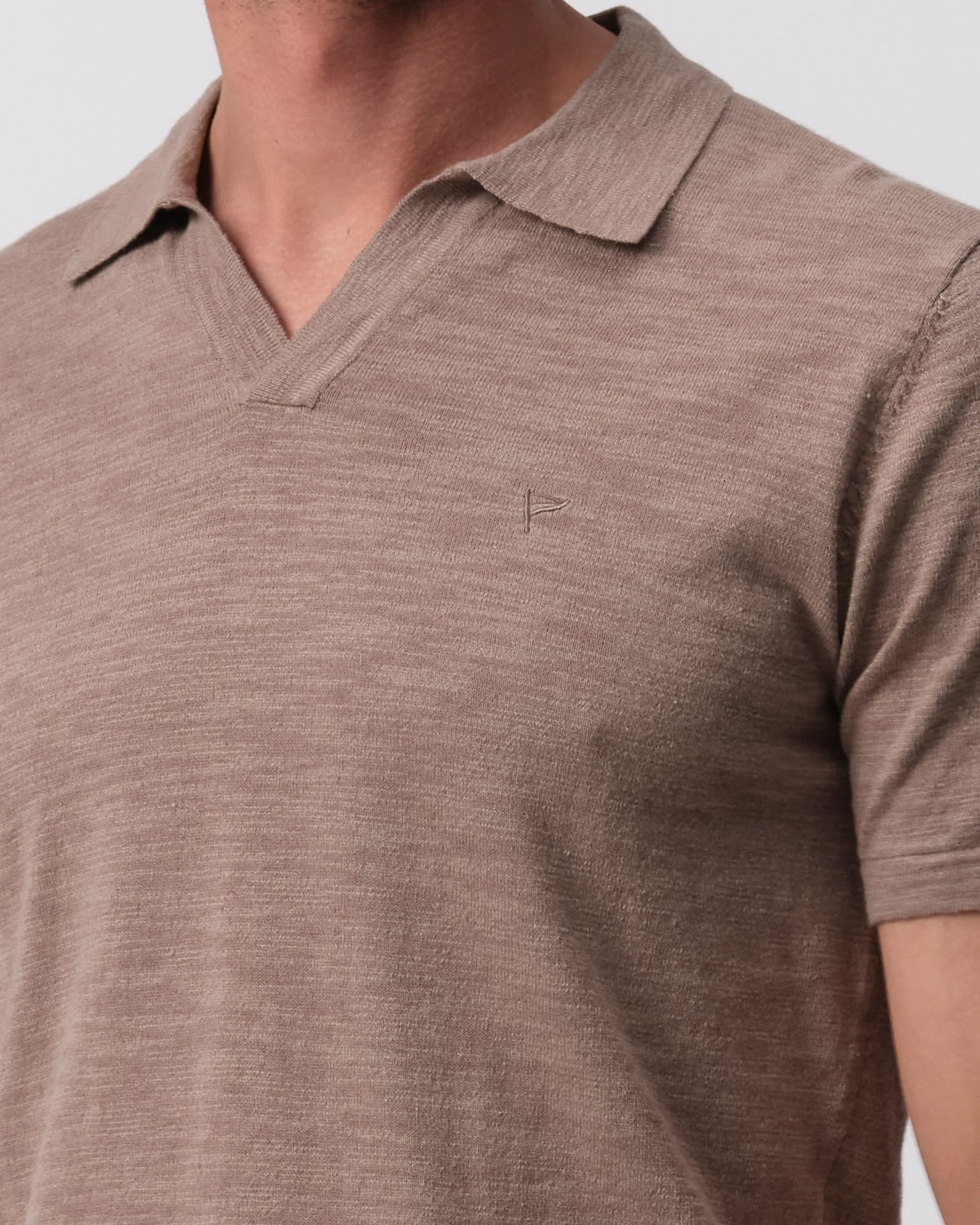 Campbell Nelson Polo KM Desert Taupe 096103-004-L