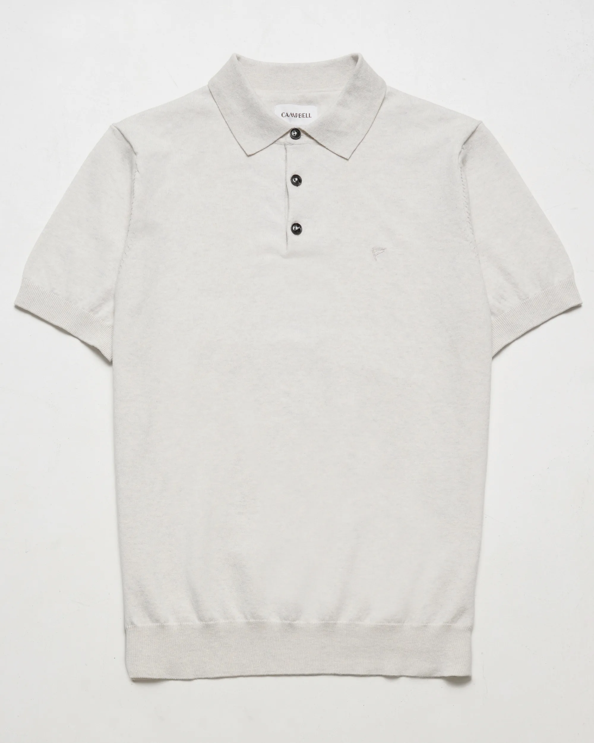 Campbell Nathan Polo KM Coconut milk 096104-001-L