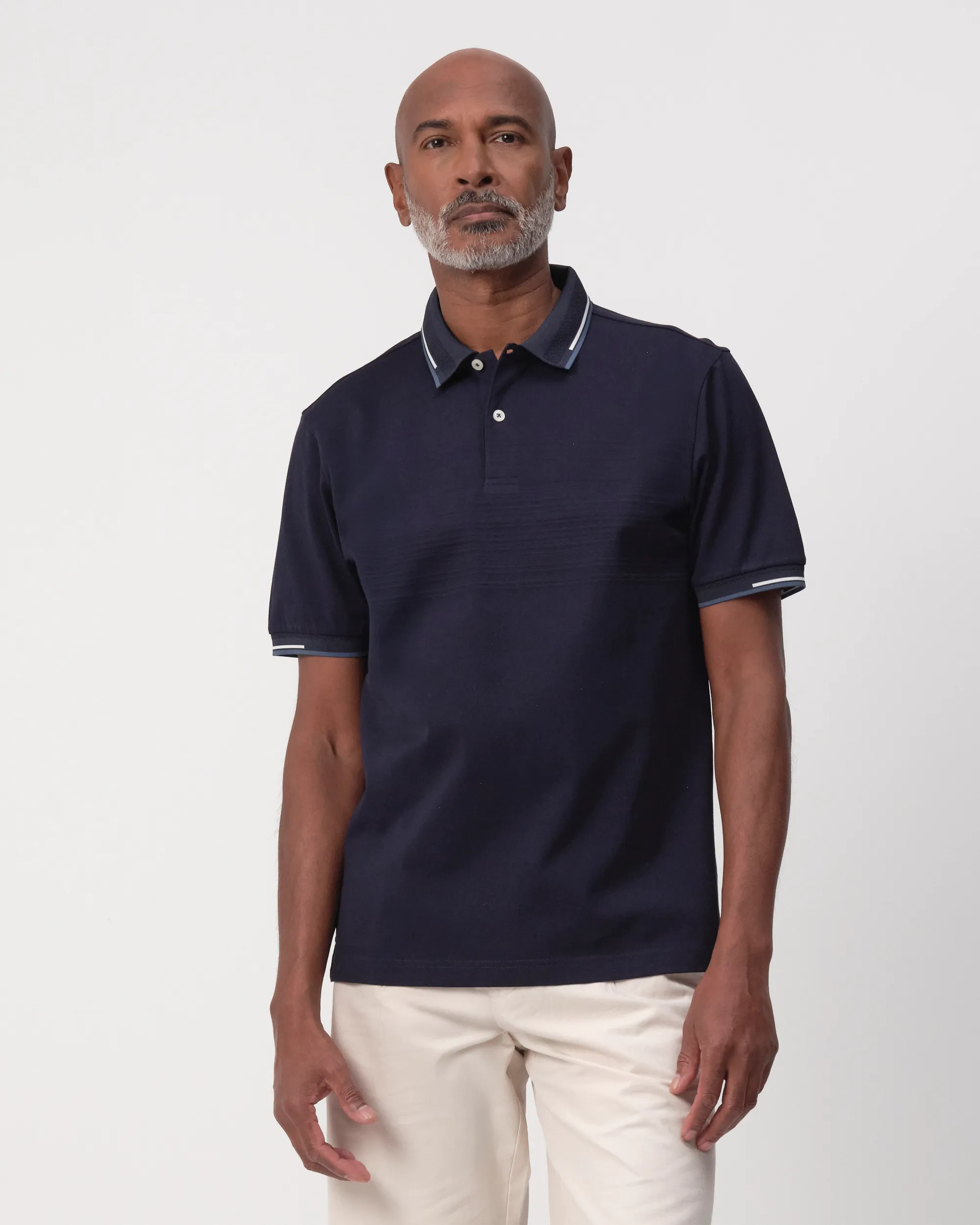 Campbell Warson Polo KM Night Sky 096121-002-L