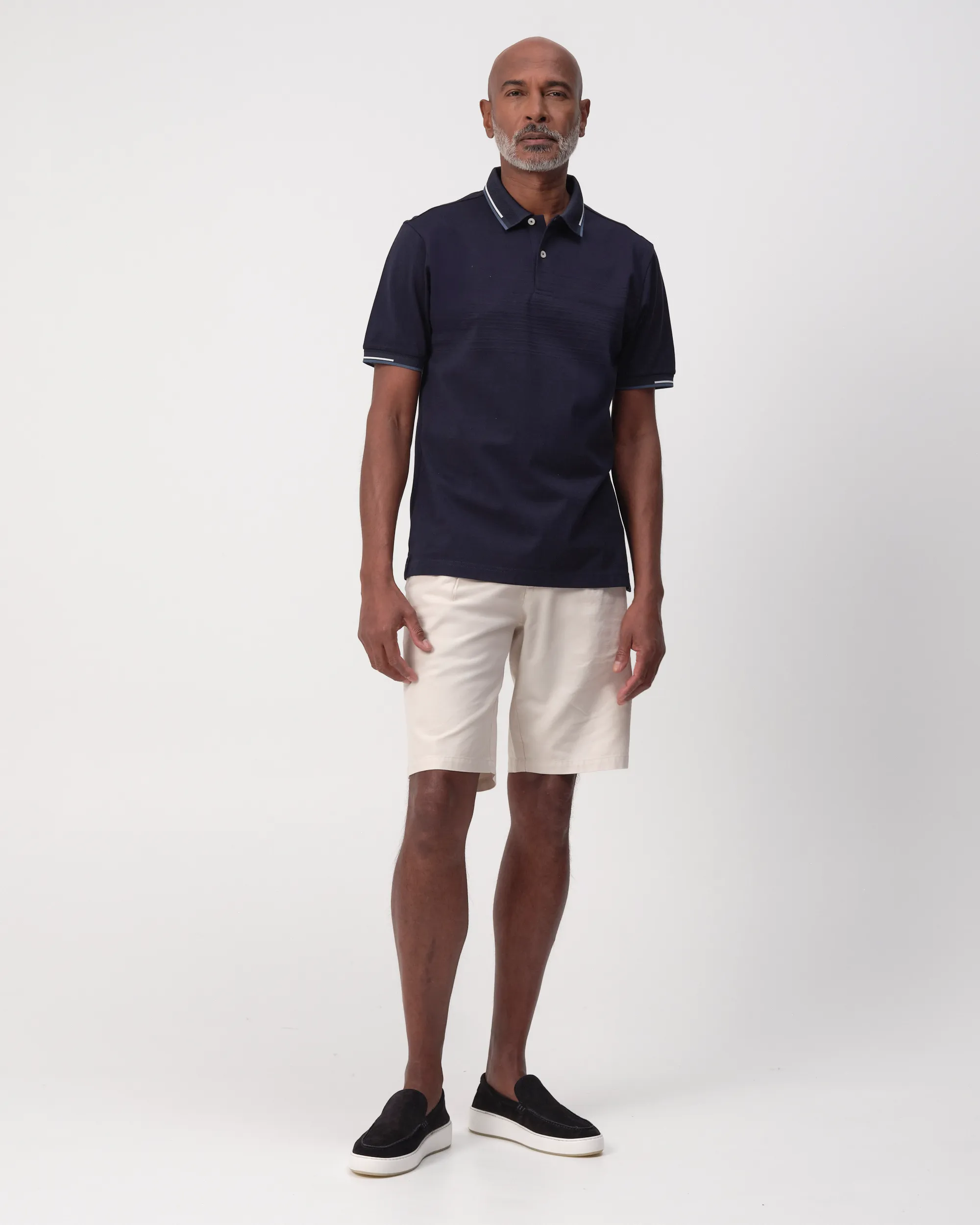 Campbell Warson Polo KM Night Sky 096121-002-L