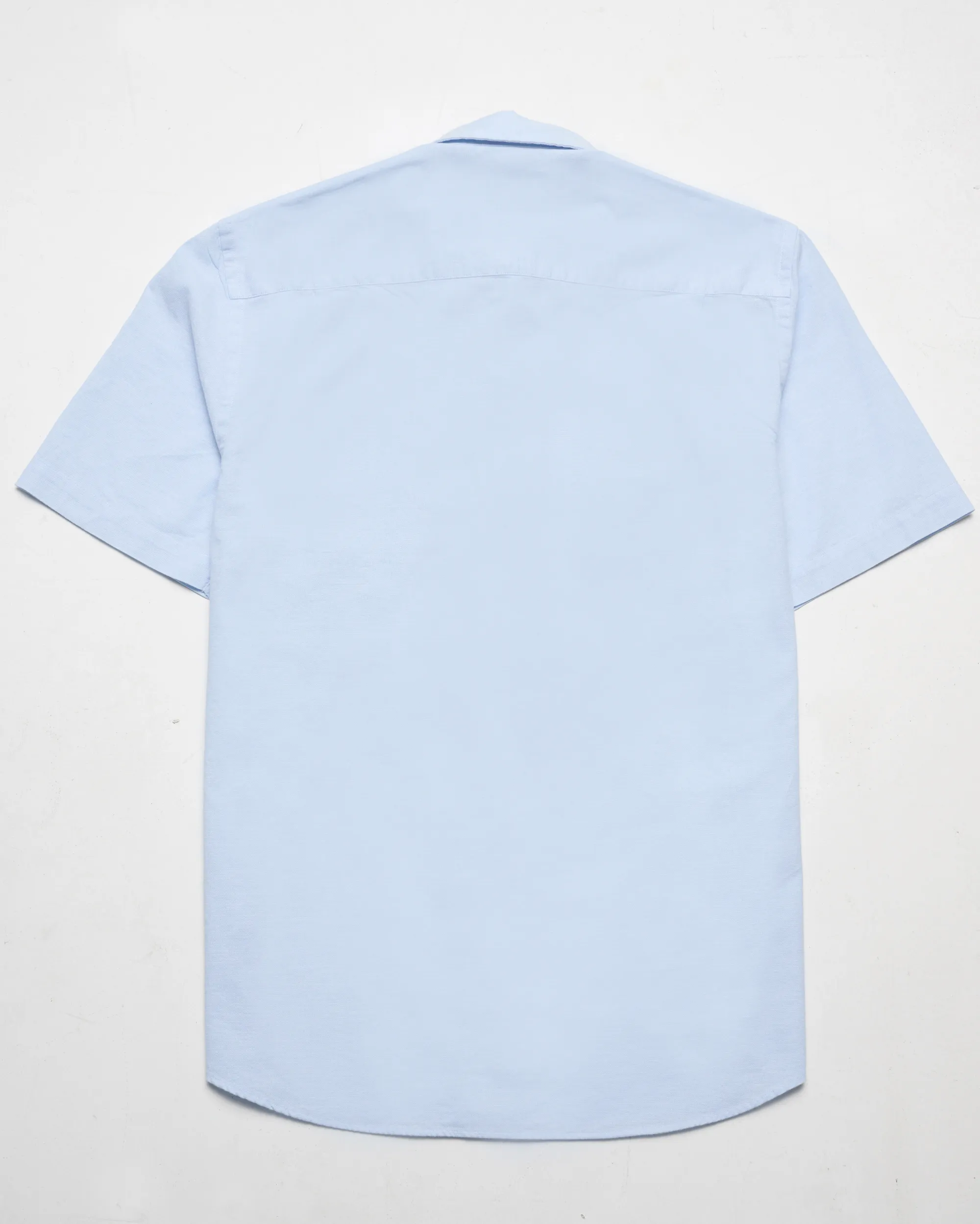 Campbell Ranger Overhemd KM Chambray Blue 096160-003-L