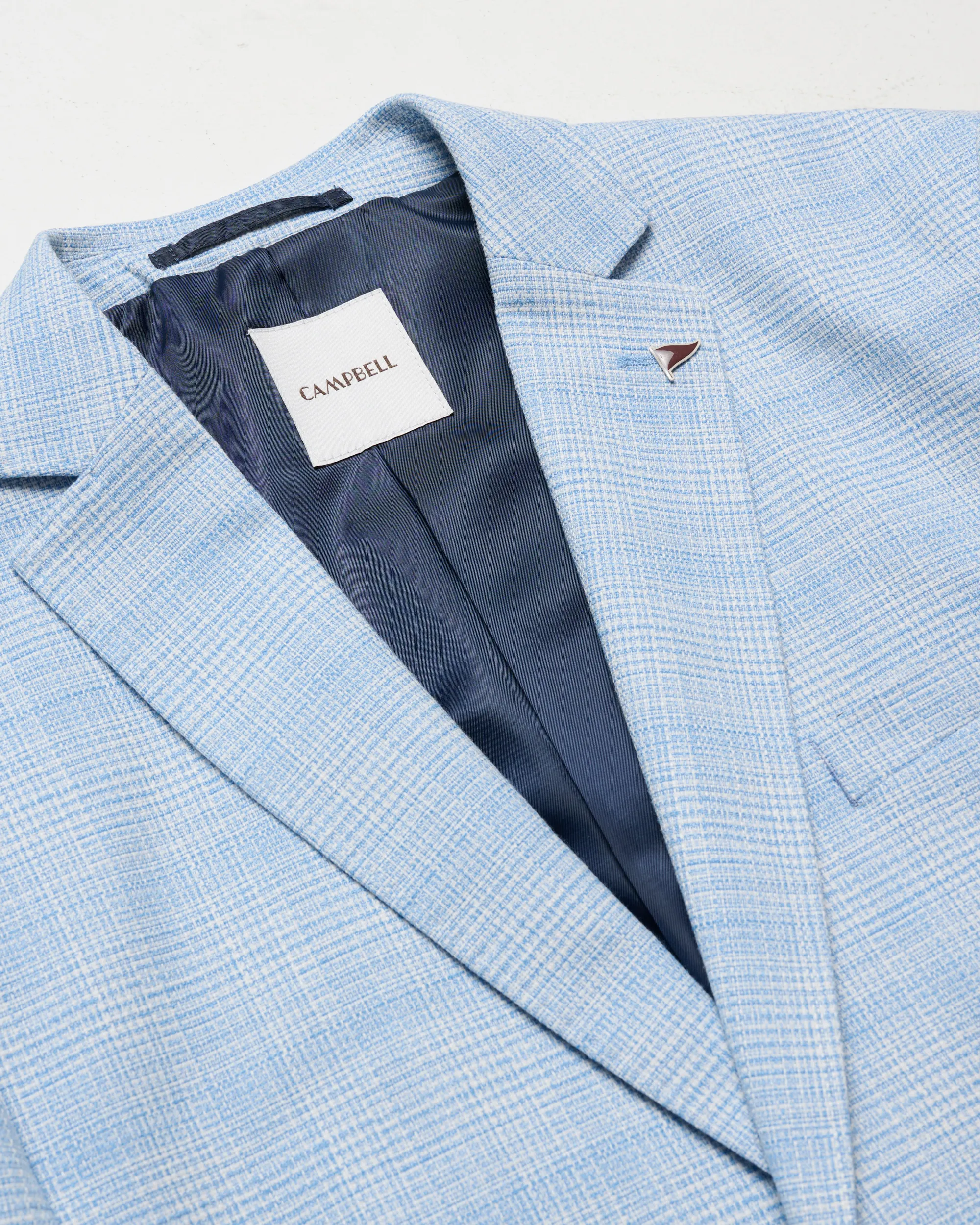 Campbell Sinclair Colbert L.blauw grote ruit 096173-001-25