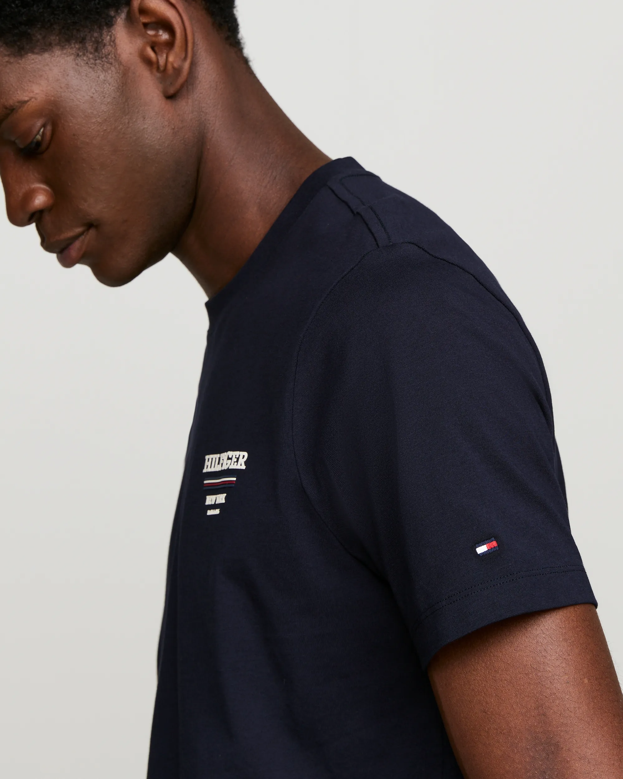 Tommy Hilfiger Menswear T-shirt Korte mouw Blauw 096288-001-XL