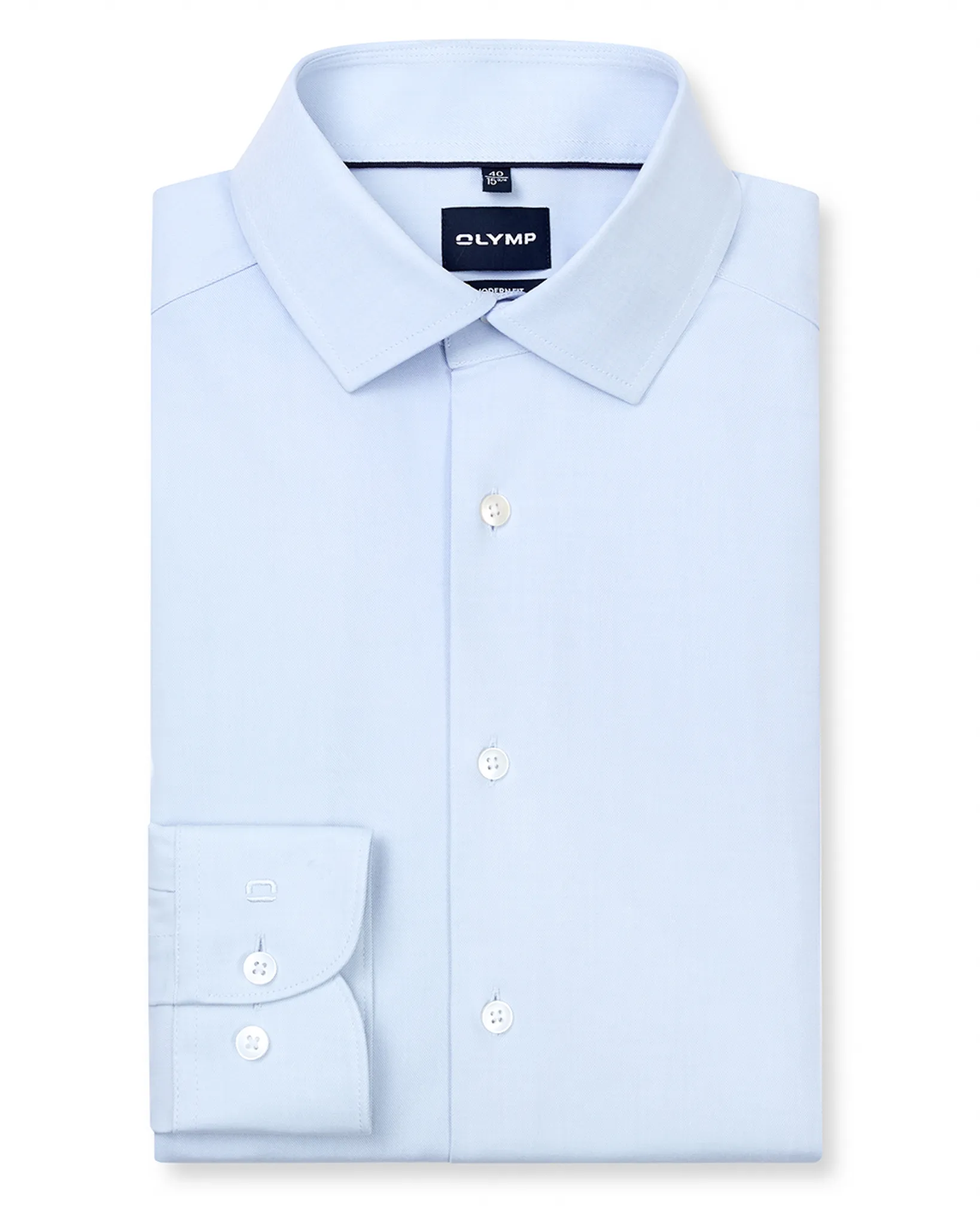 OLYMP Overhemd LM Blauw 096505-001-41