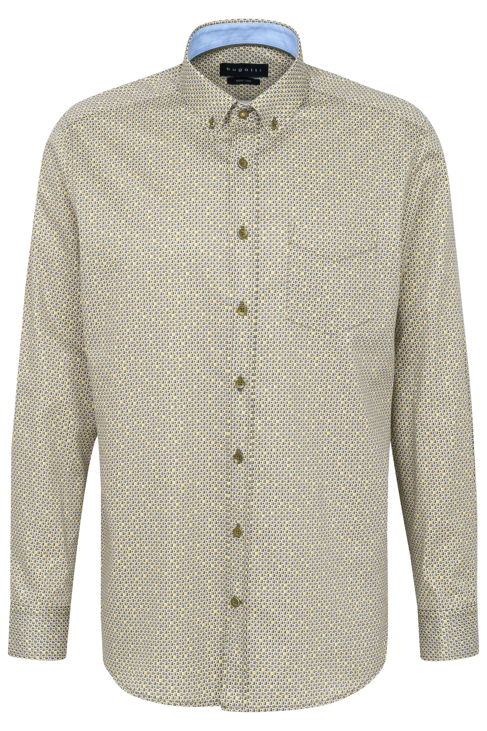 Bugatti clothing Casual Overhemd LM Groen 096549-001-L