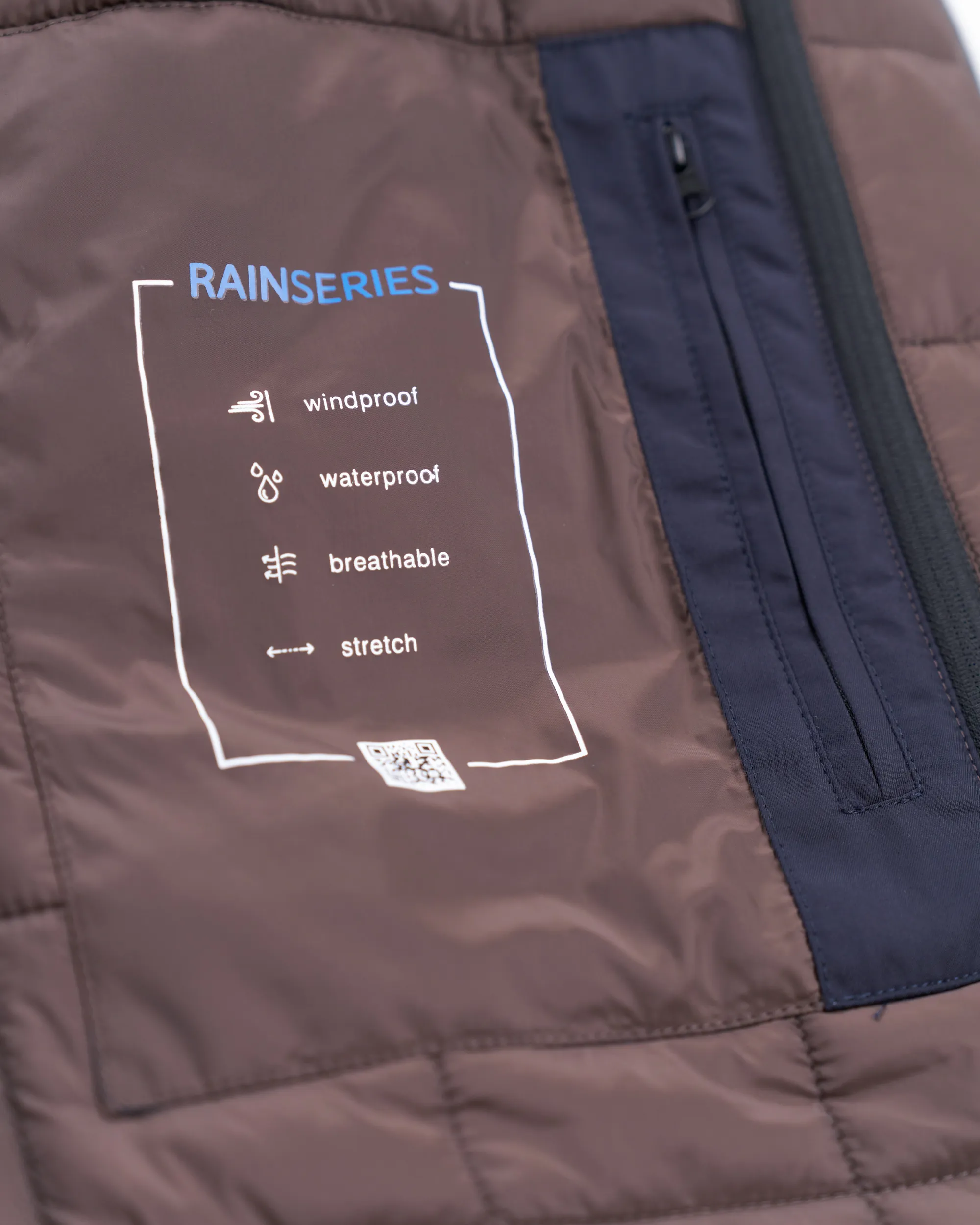 Bugatti clothing Gewatteerde jas Donker blauw 096560-001-56