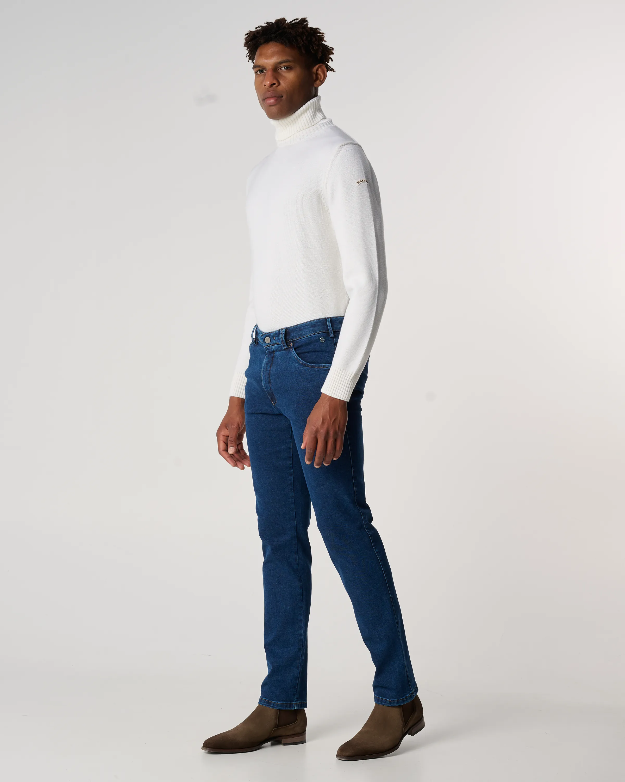 Meyer Dublin Pantalon Blauw 096569-001-28
