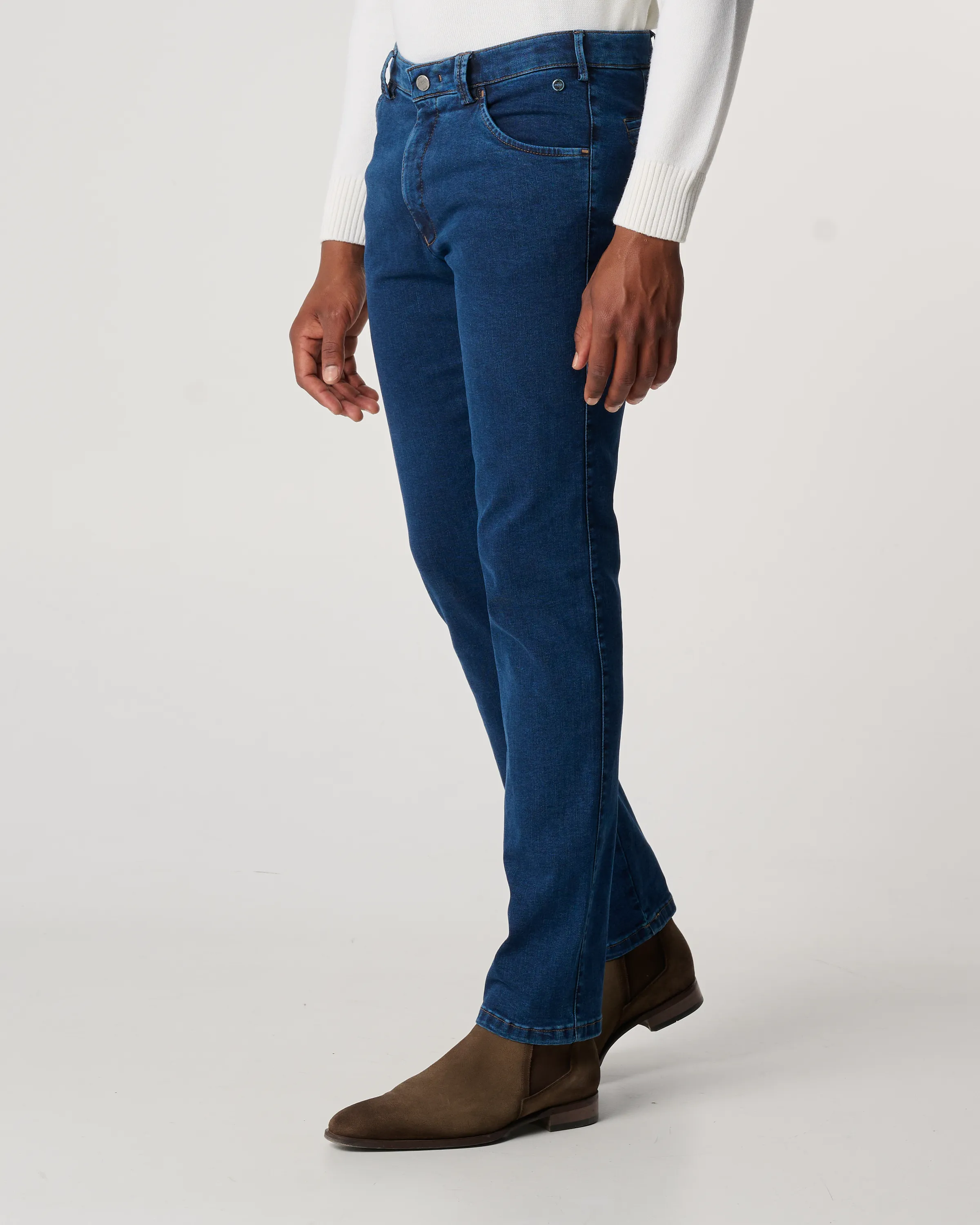 Meyer Dublin Pantalon Blauw 096569-001-28