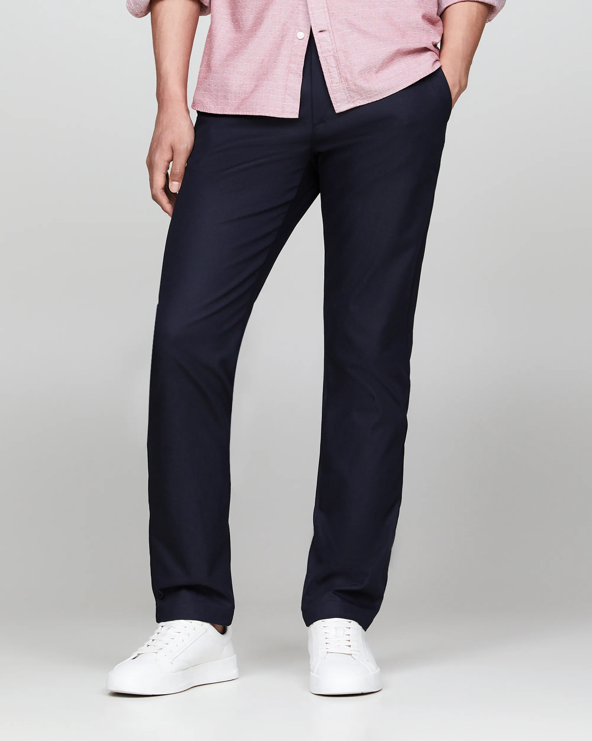 Tommy Hilfiger Menswear Chino Donker blauw 096576-001-28/30