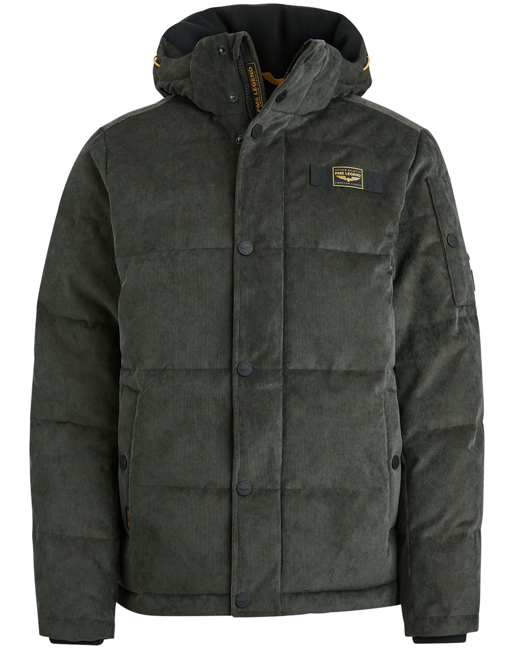 PME Legend Gewatteerde jas Grijs 096643-001-L