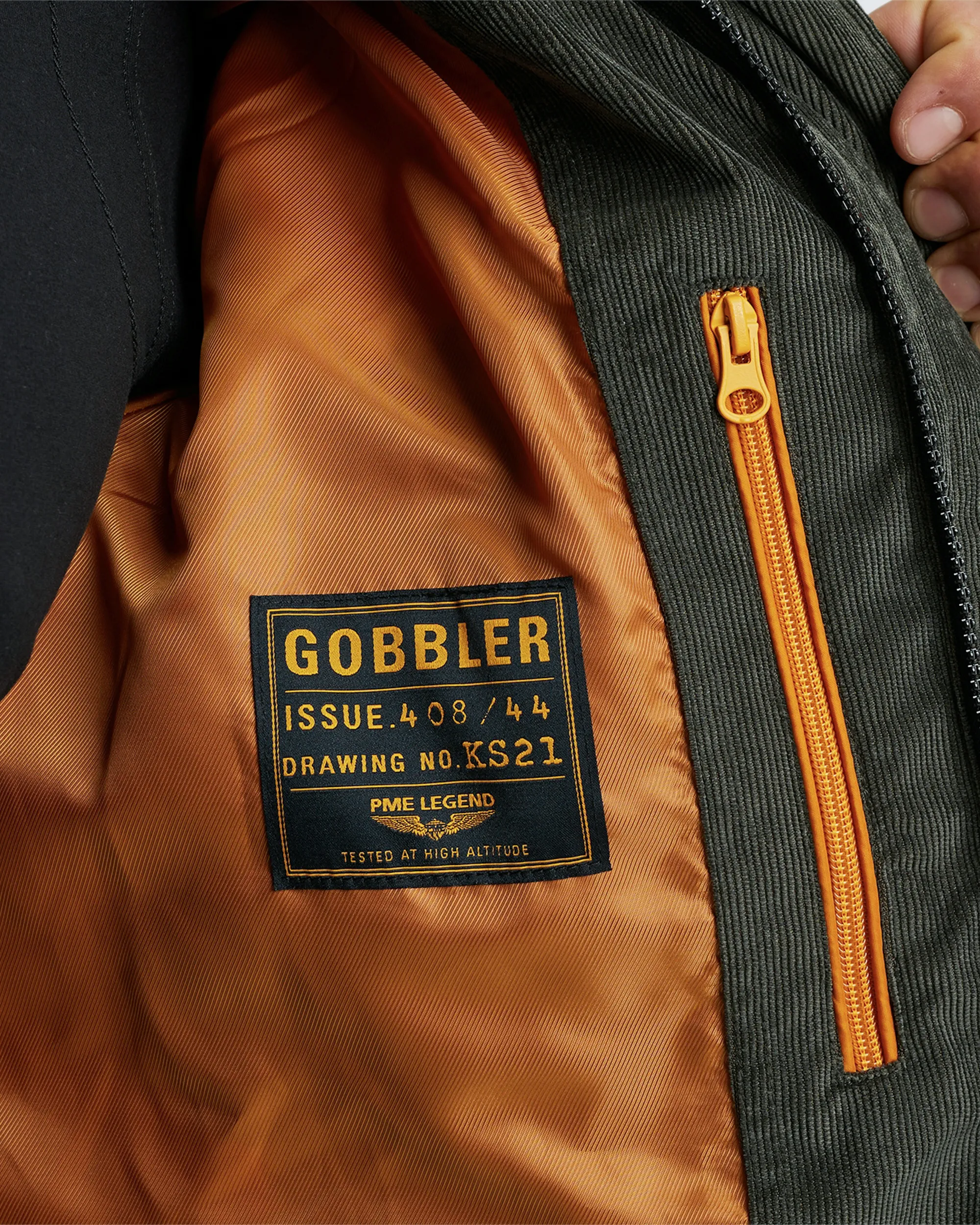 PME Legend Gewatteerde jas Grijs 096643-001-L