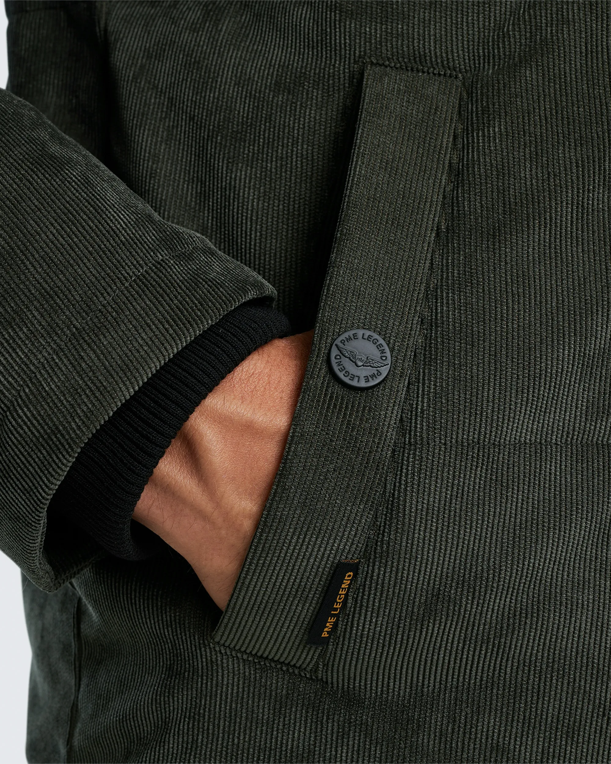 PME Legend Gewatteerde jas Grijs 096643-001-L