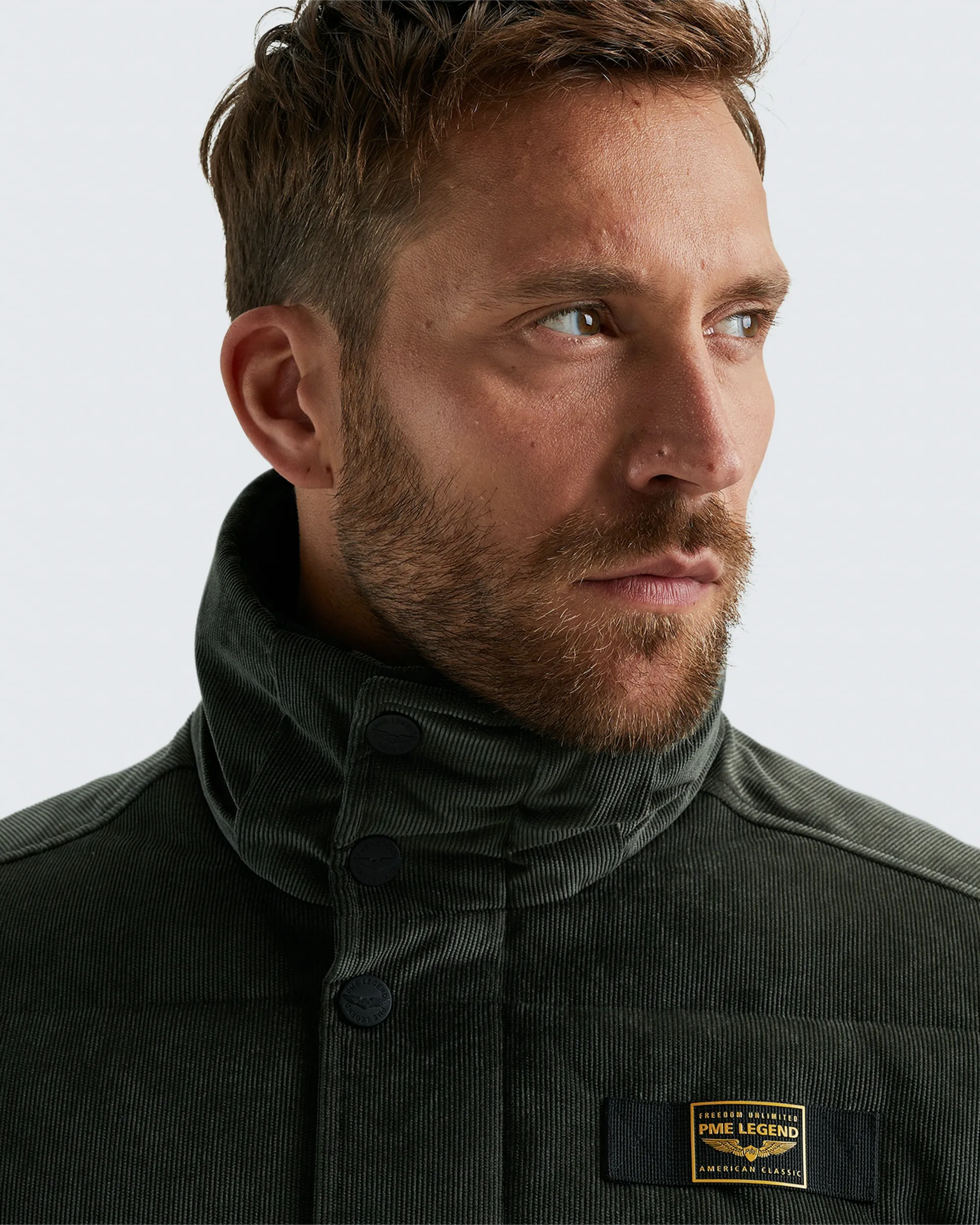 PME Legend Gewatteerde jas Grijs 096643-001-L