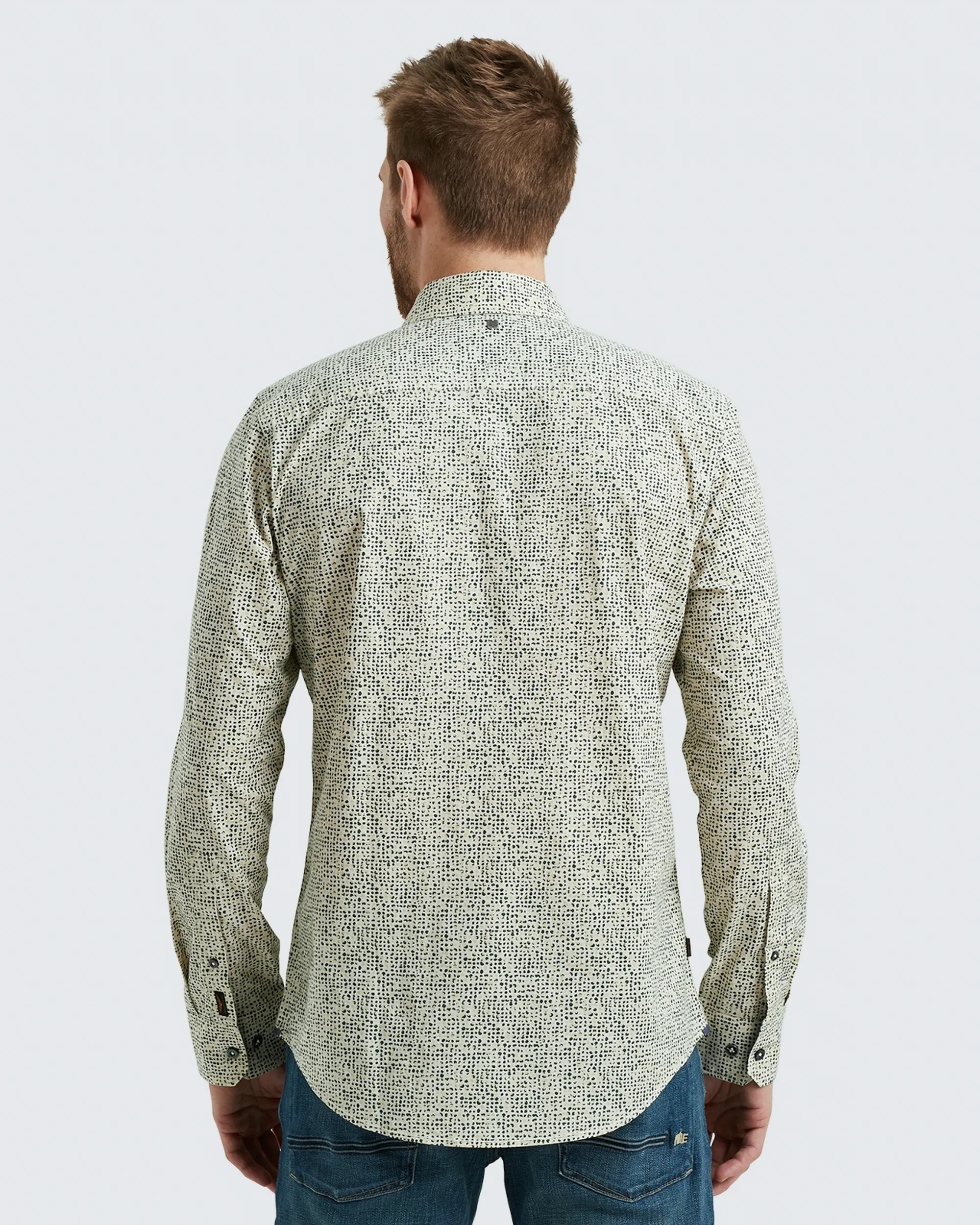 PME Legend Casual Overhemd LM Grijs 096673-001-L