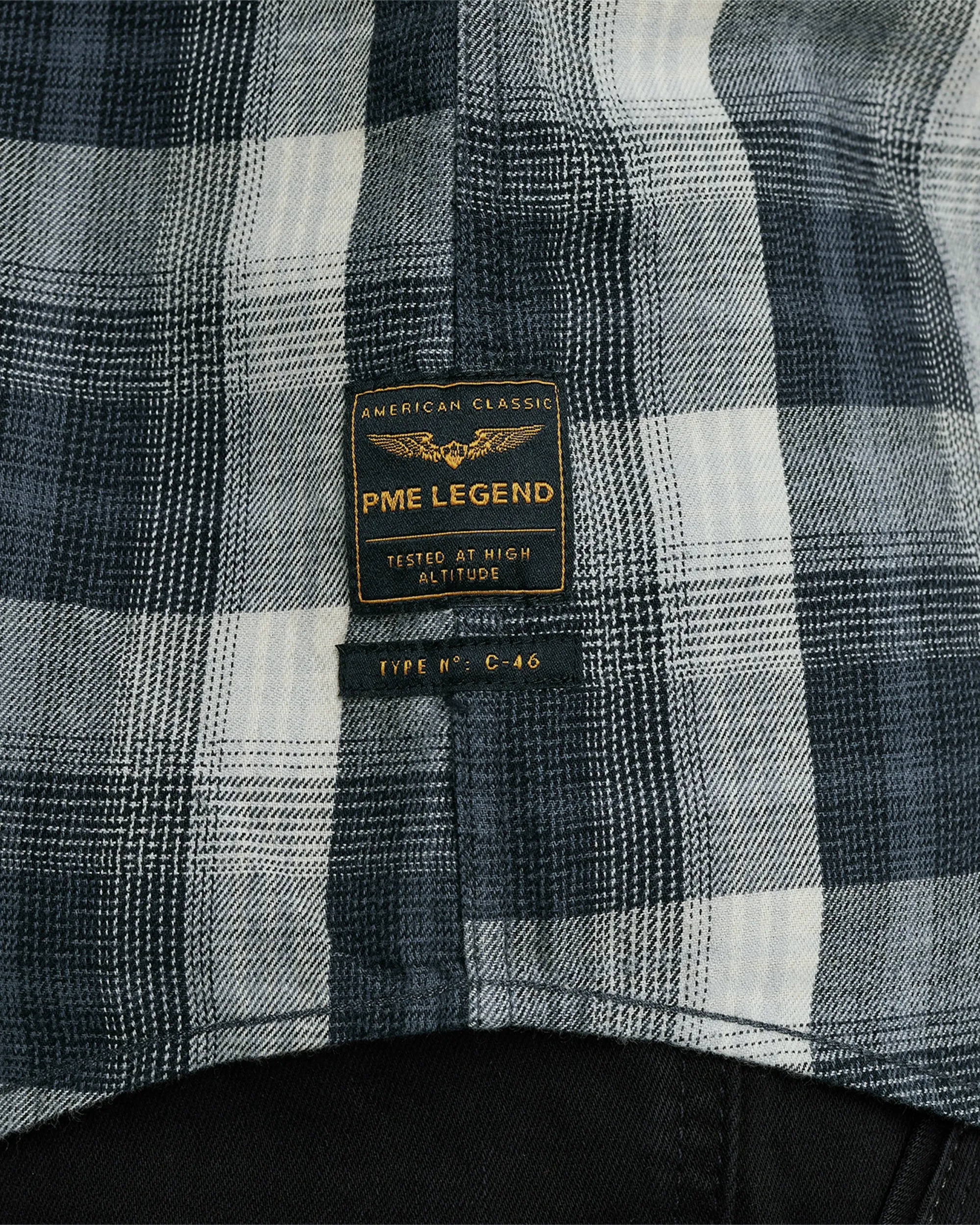 PME Legend Casual Overhemd LM Zwart 096744-001-L