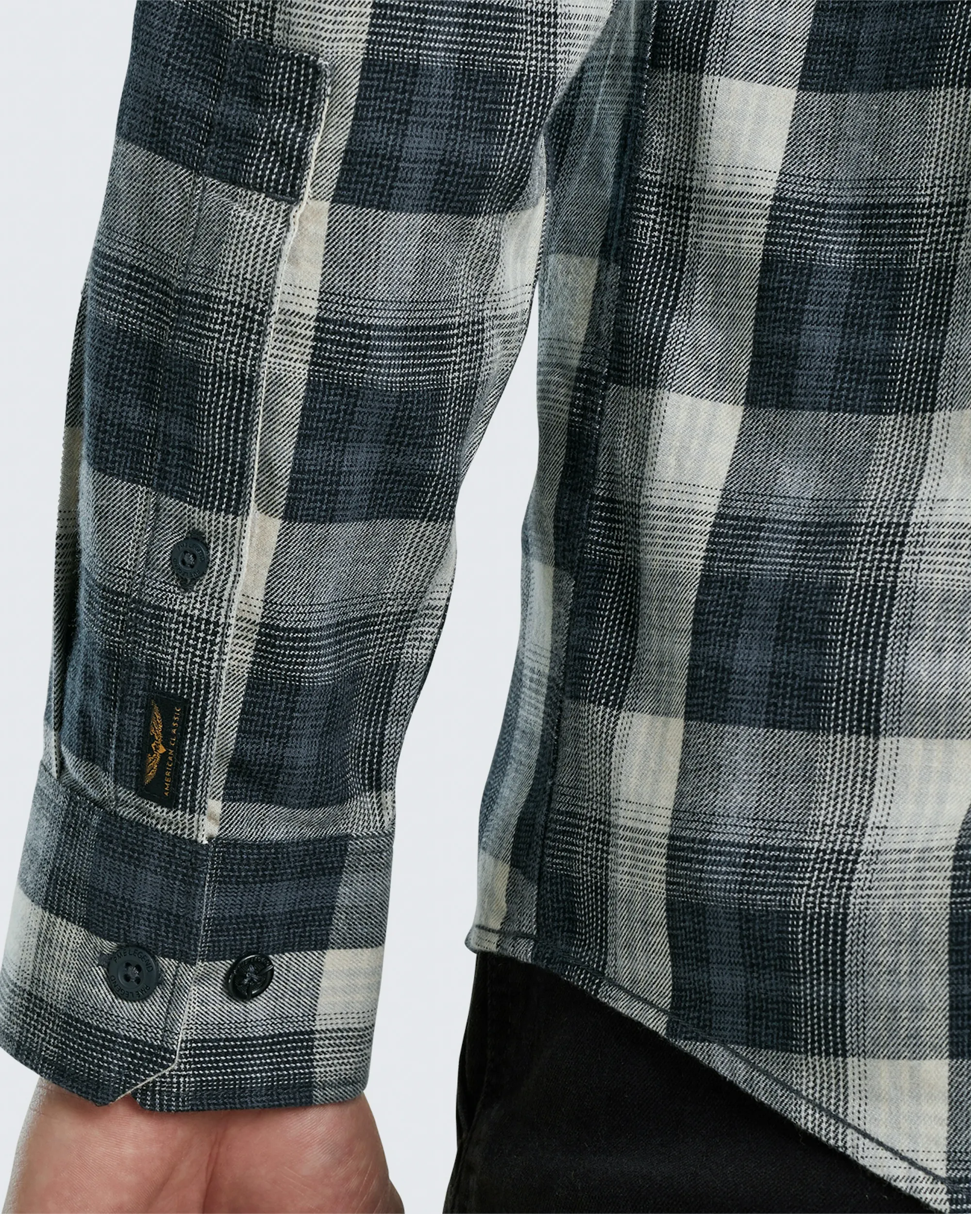 PME Legend Casual Overhemd LM Zwart 096744-001-L