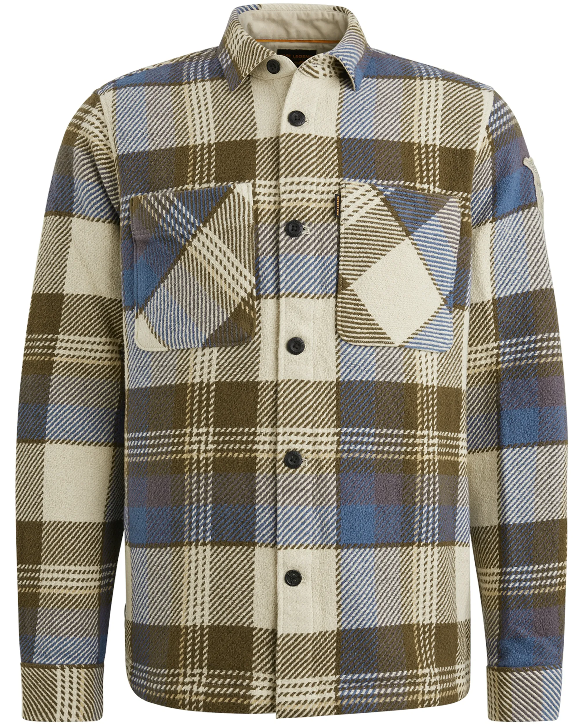 PME Legend Overshirt Blauw 096768-001-L