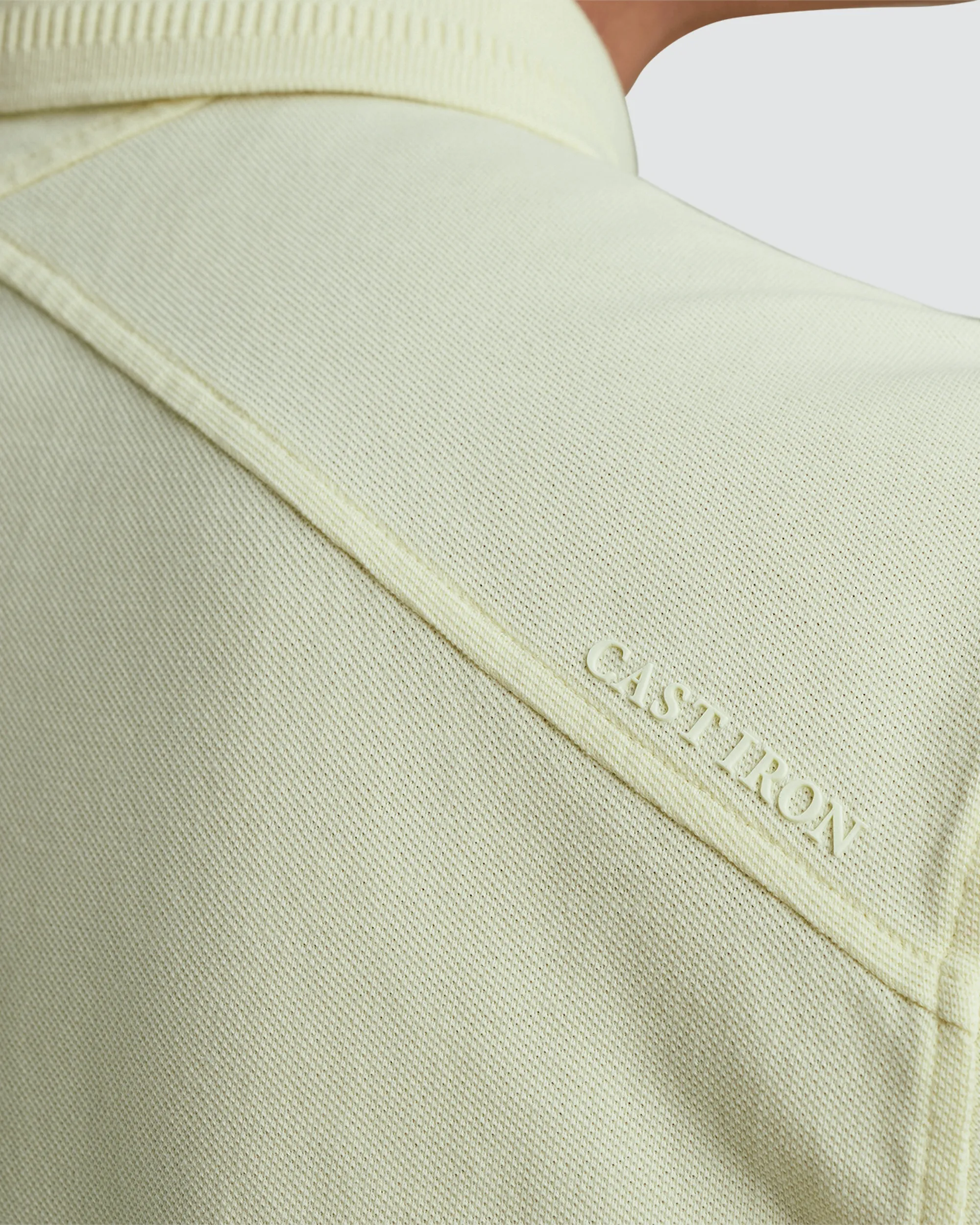 Cast Iron Polo KM Ecru 096963-001-L