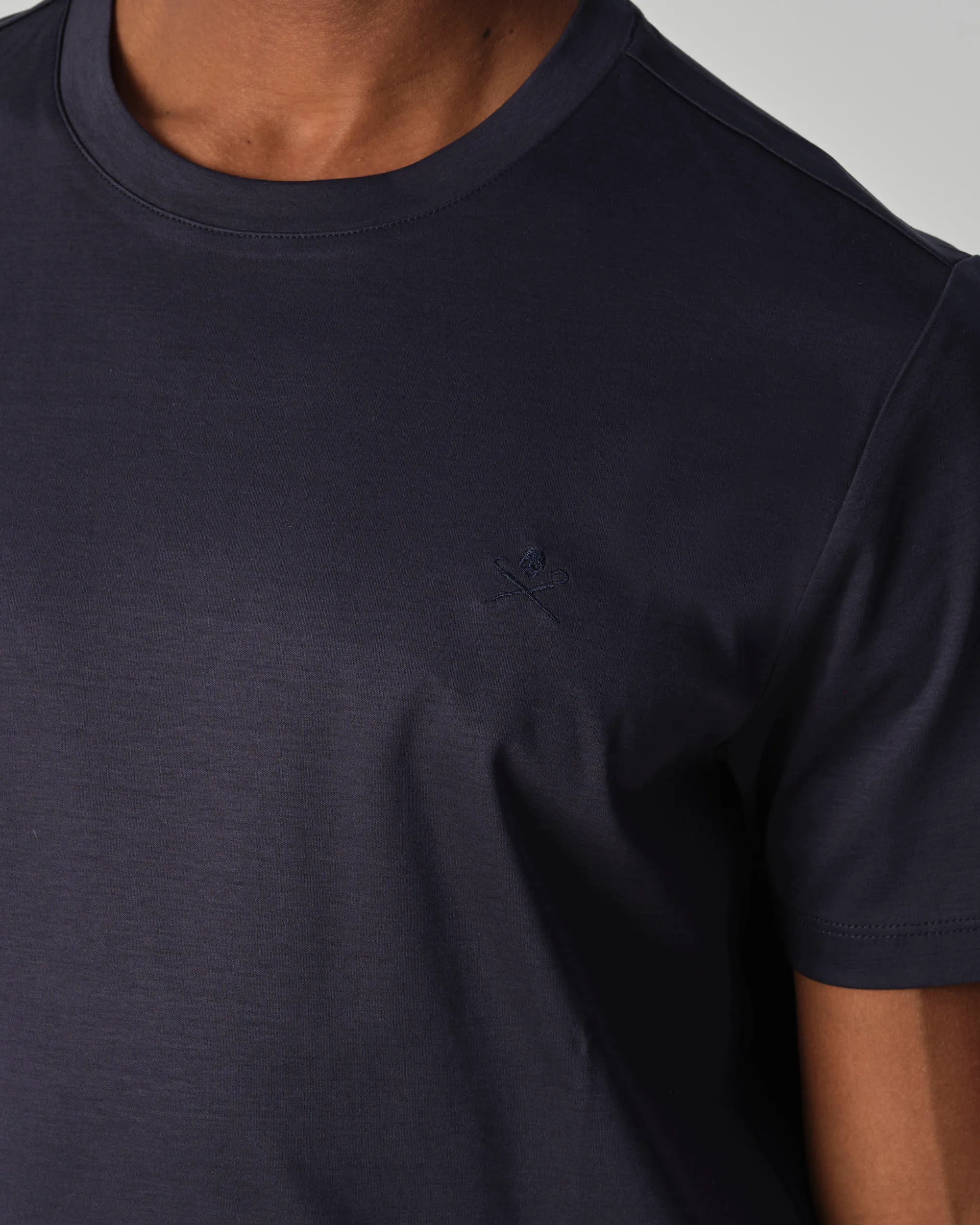 Dutch Dandies T-shirt Korte mouw Navy 097004-003