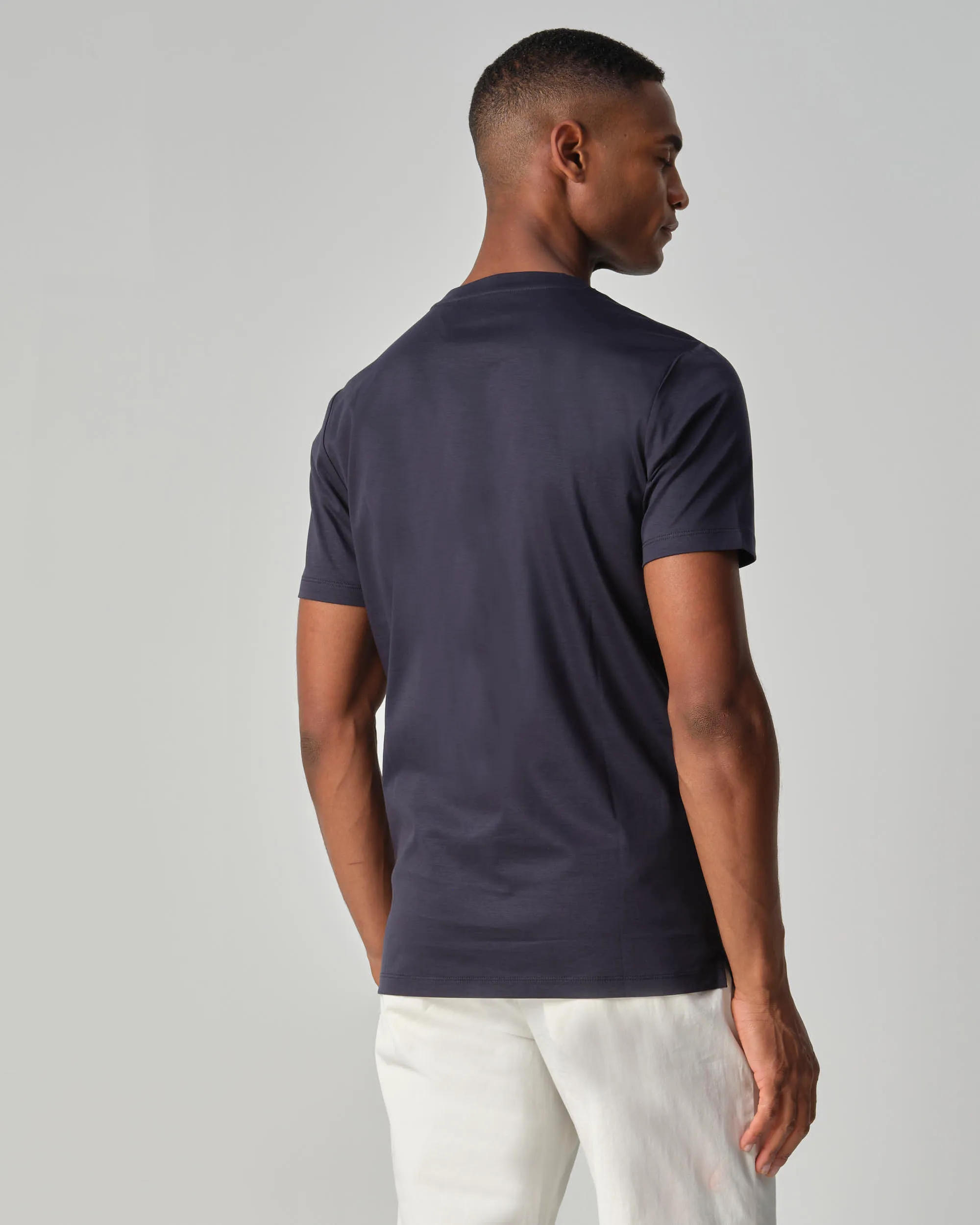 Dutch Dandies T-shirt Korte mouw Navy 097004-003