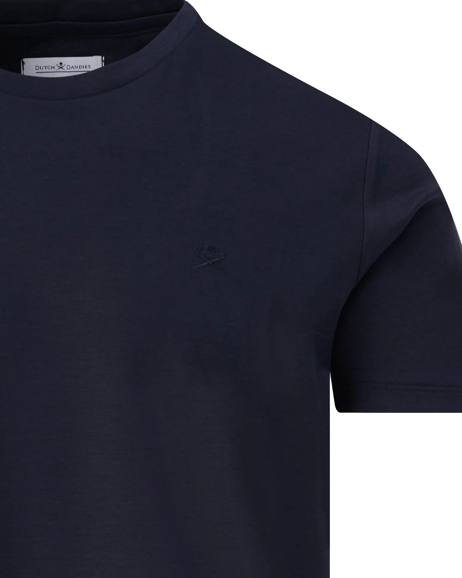 Dutch Dandies T-shirt Korte mouw Navy 097004-003
