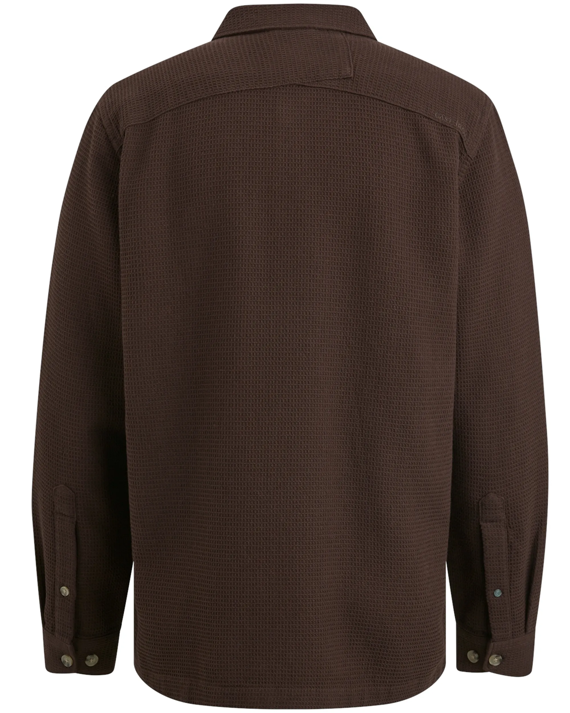 Cast Iron Overshirt Bruin 097226-001-L