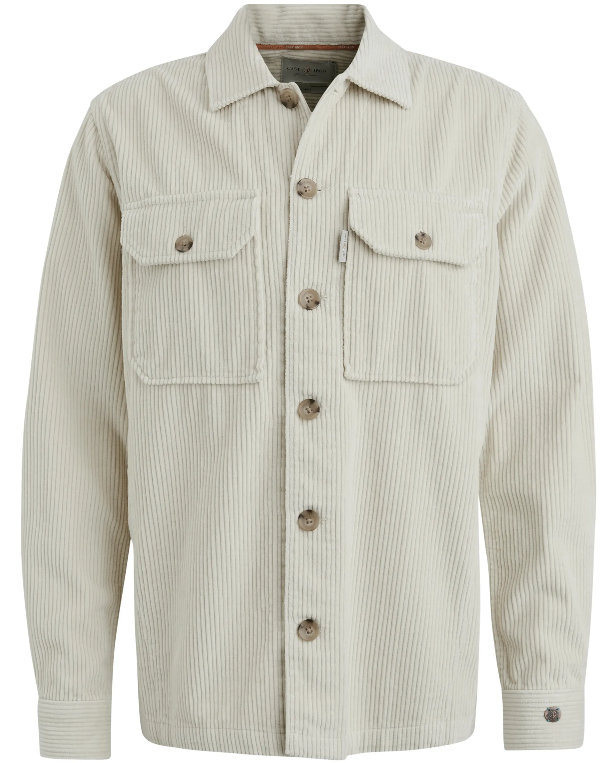 Cast Iron Overshirt Zilver 097229-001-L