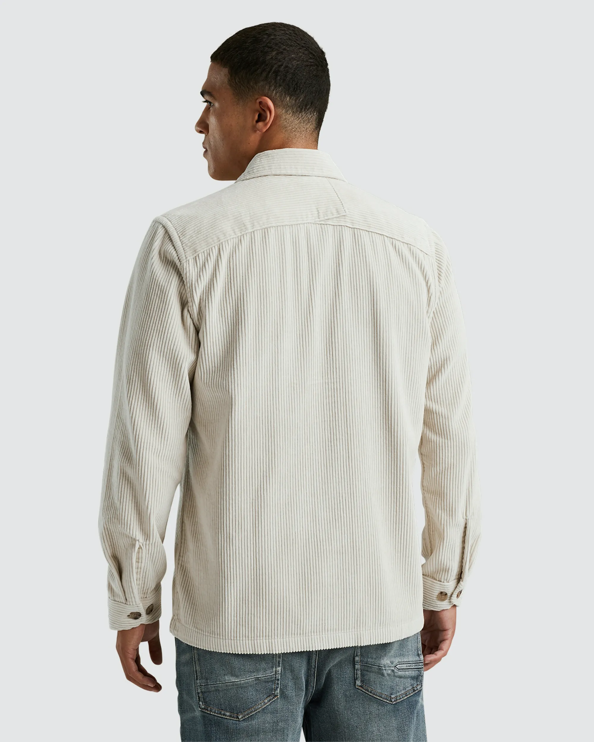 Cast Iron Overshirt Zilver 097229-001-L