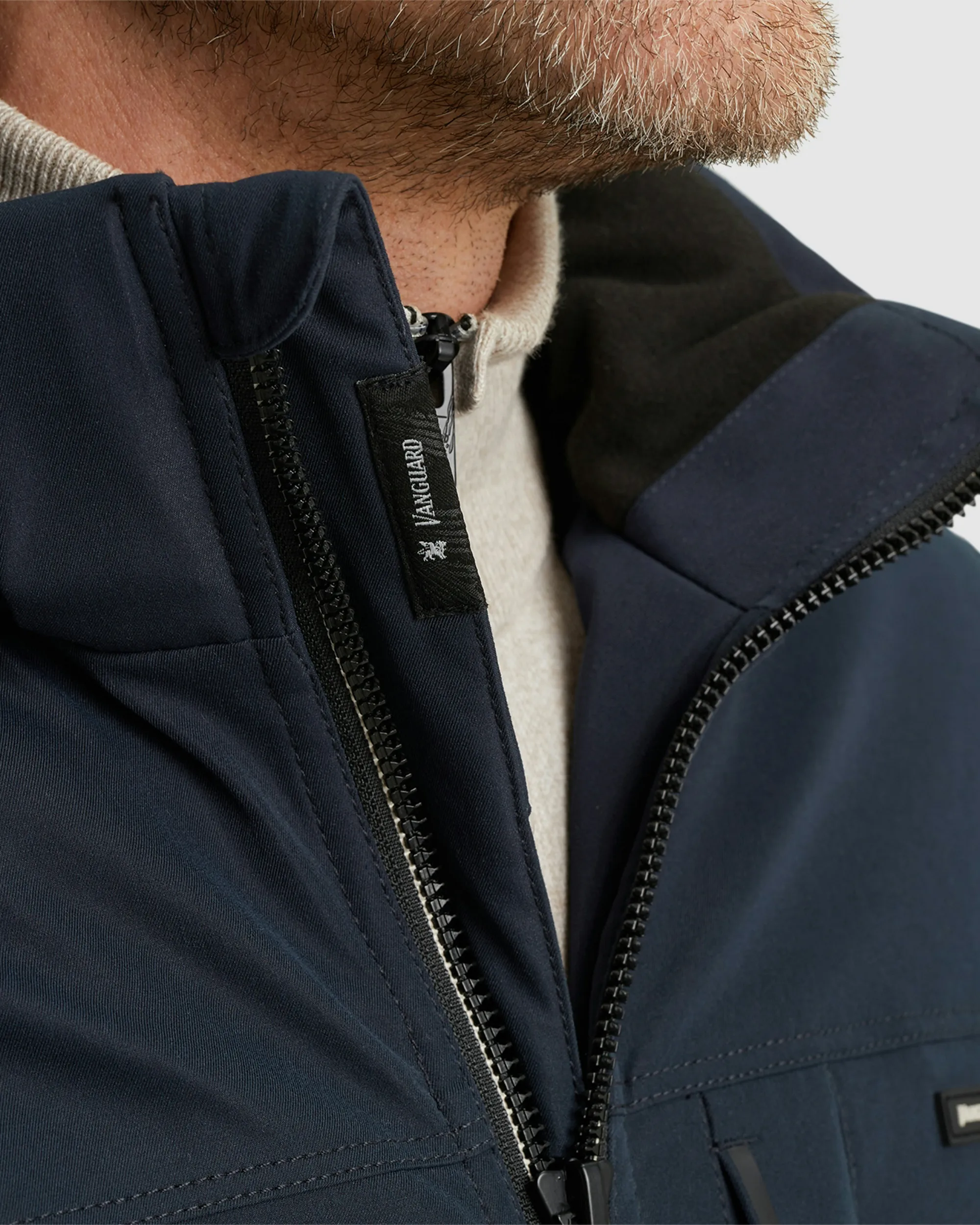 Vanguard Hi Twill Gewatteerde jas Blauw 097286-001