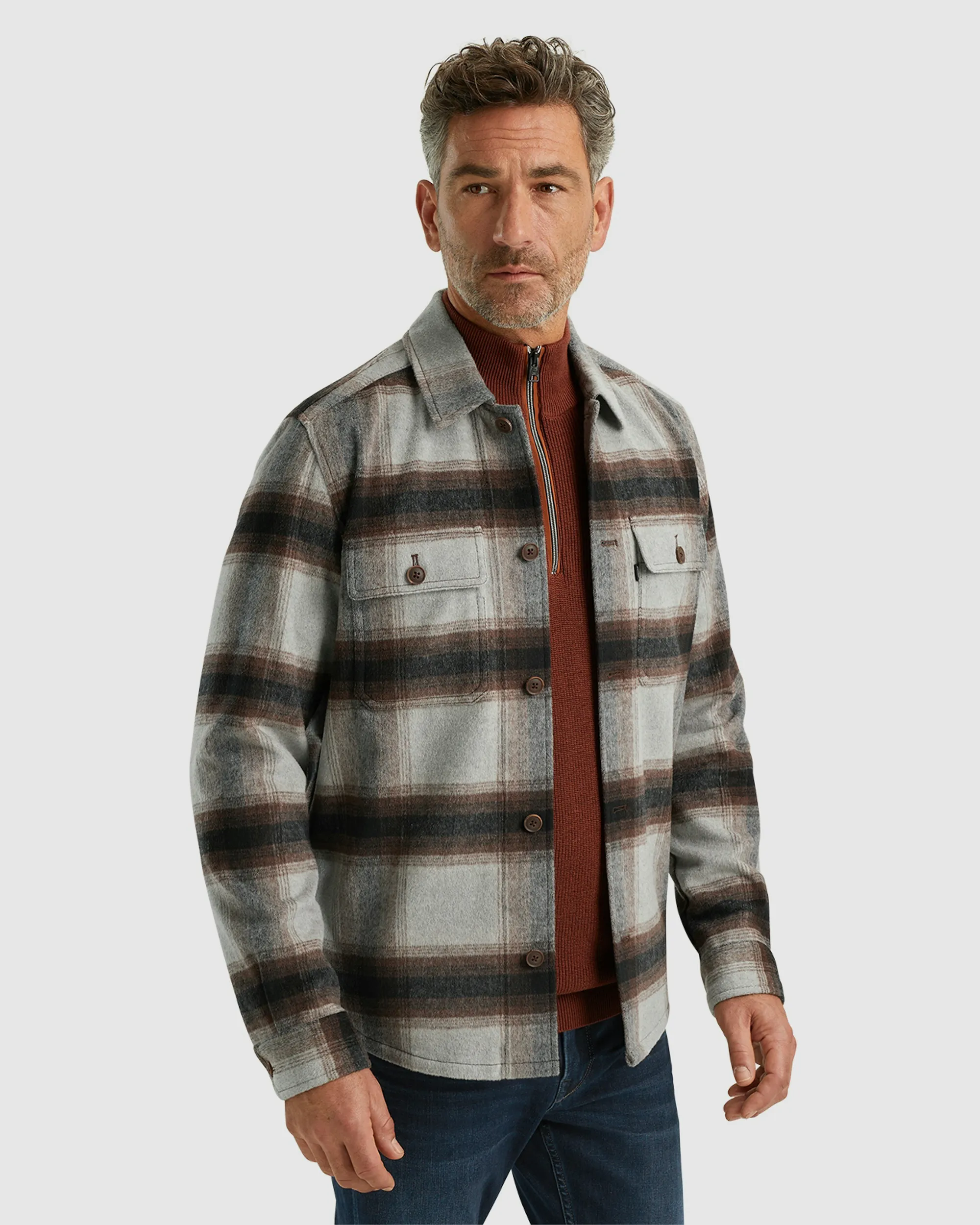 Vanguard Overshirt Licht grijs 097360-001-L