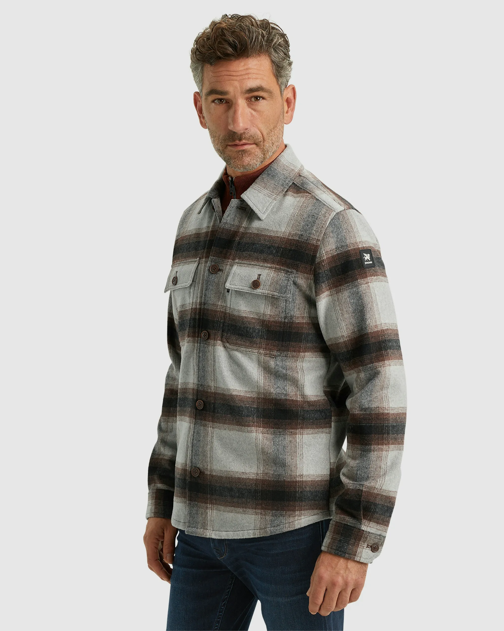 Vanguard Overshirt Licht grijs 097360-001-L