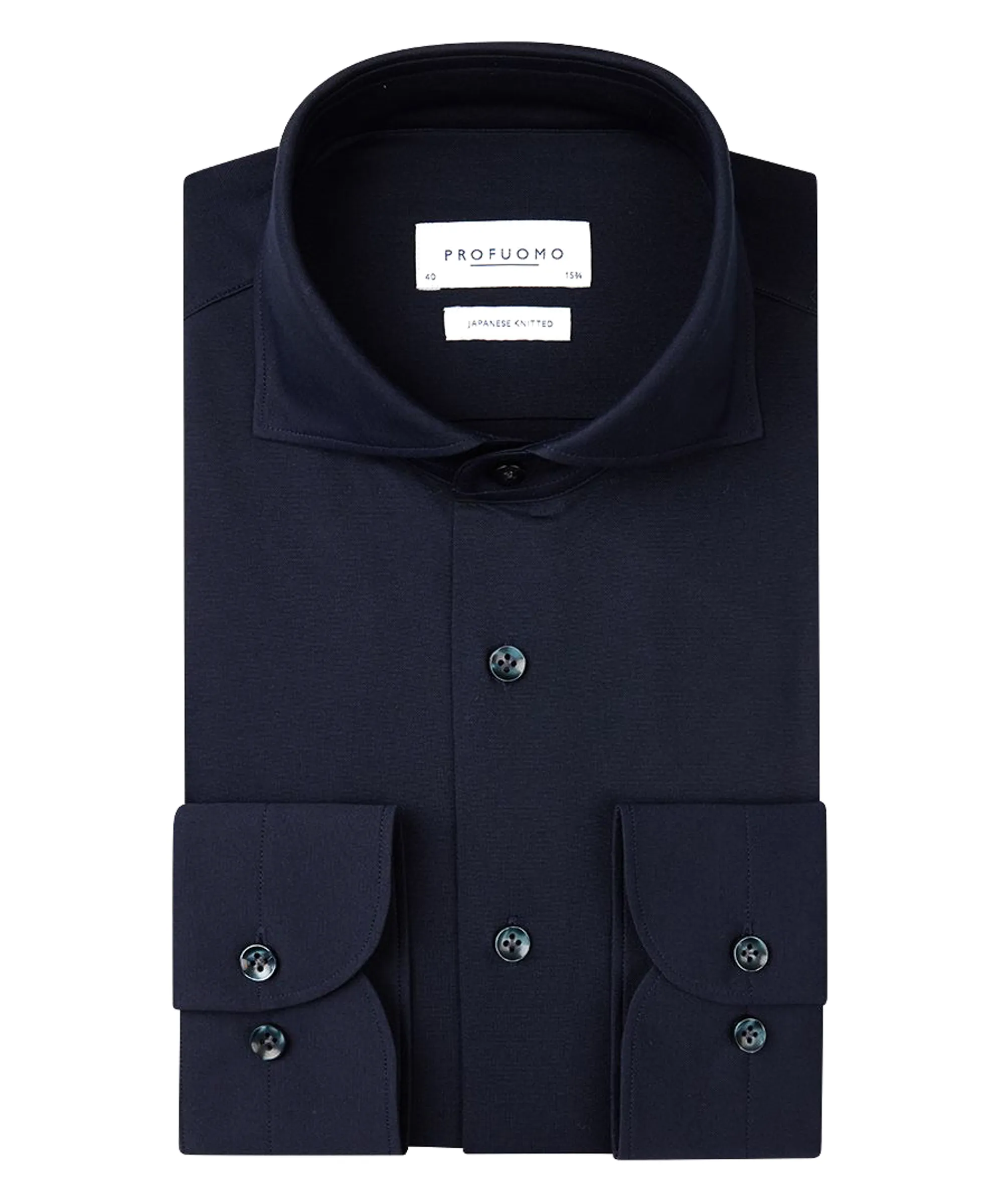 Profuomo Overhemd LM Blauw 097406-001-38