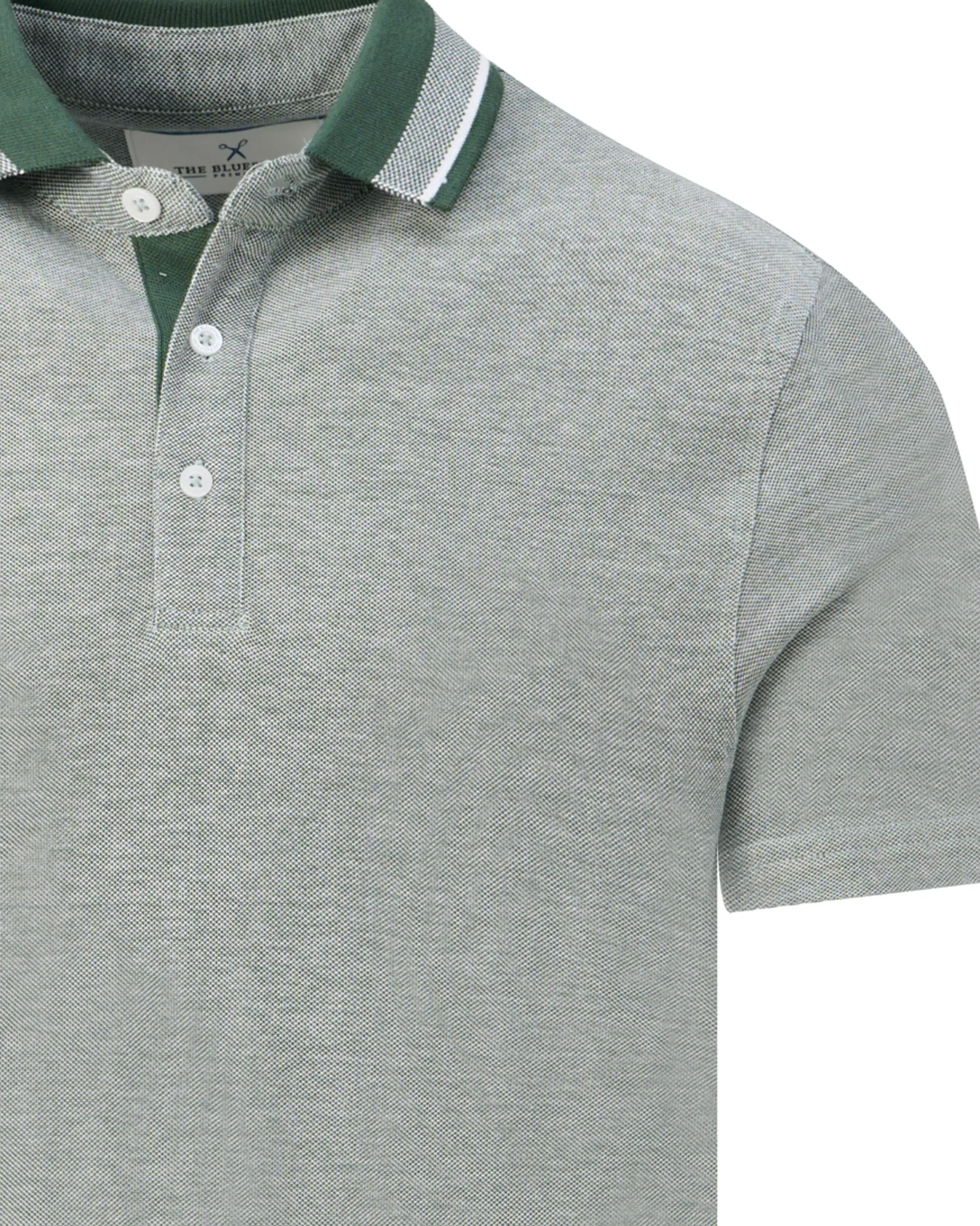 The BLUEPRINT Premium Polo Korte mouw Jungle green 097672-005-L