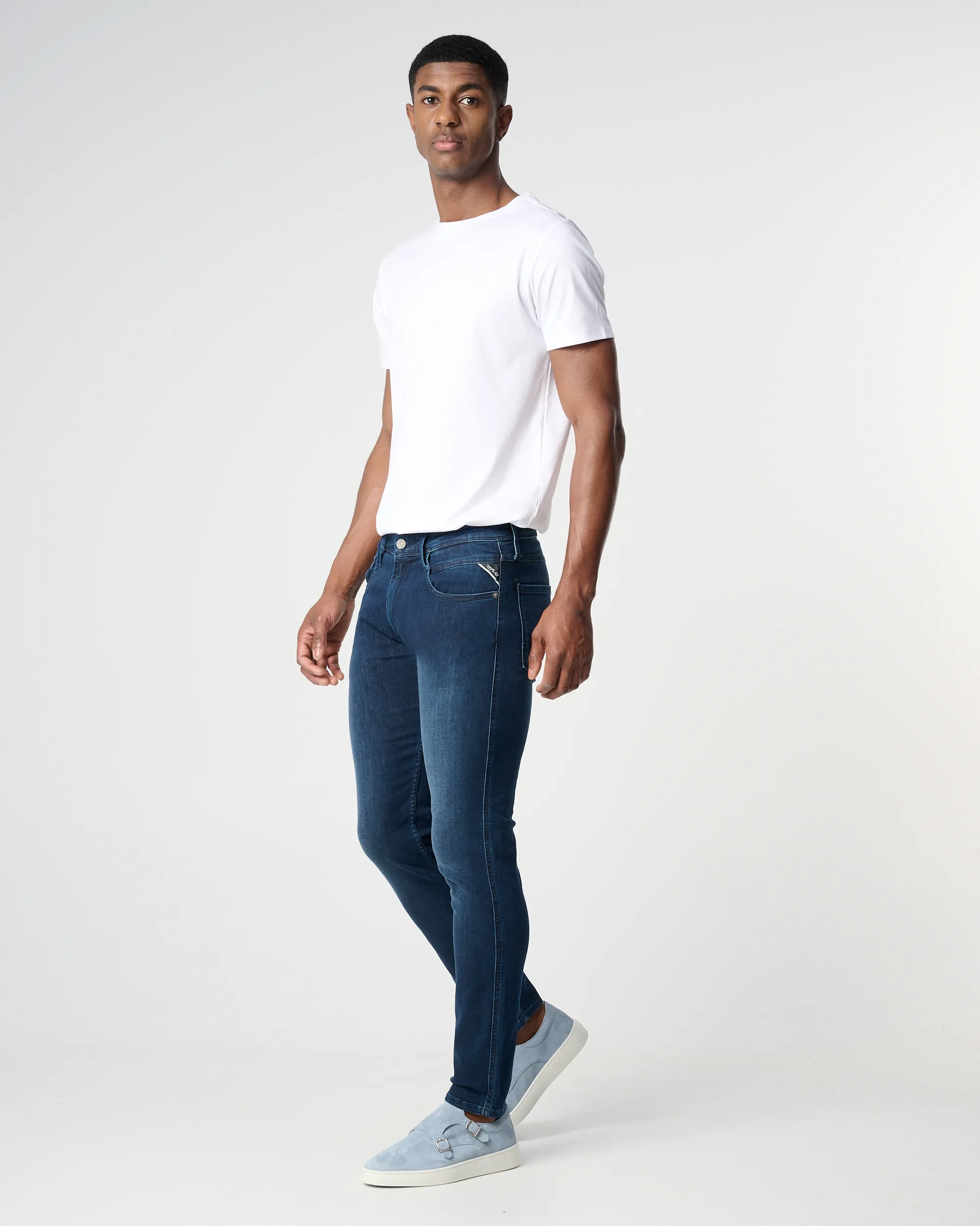 Replay Jeans Blauw 098548-001-29/32