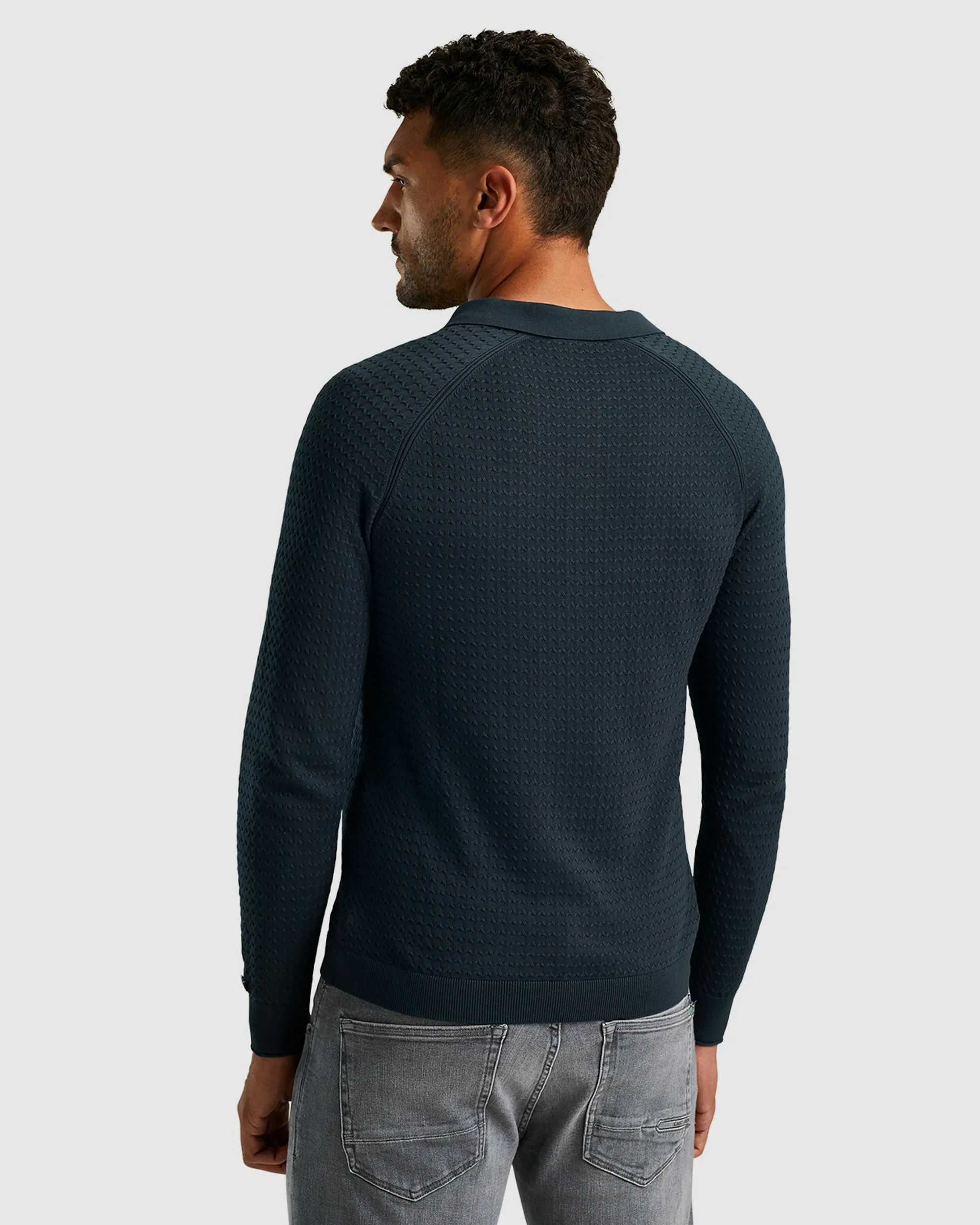 Cast Iron Polo LM Blauw 098819-001-L